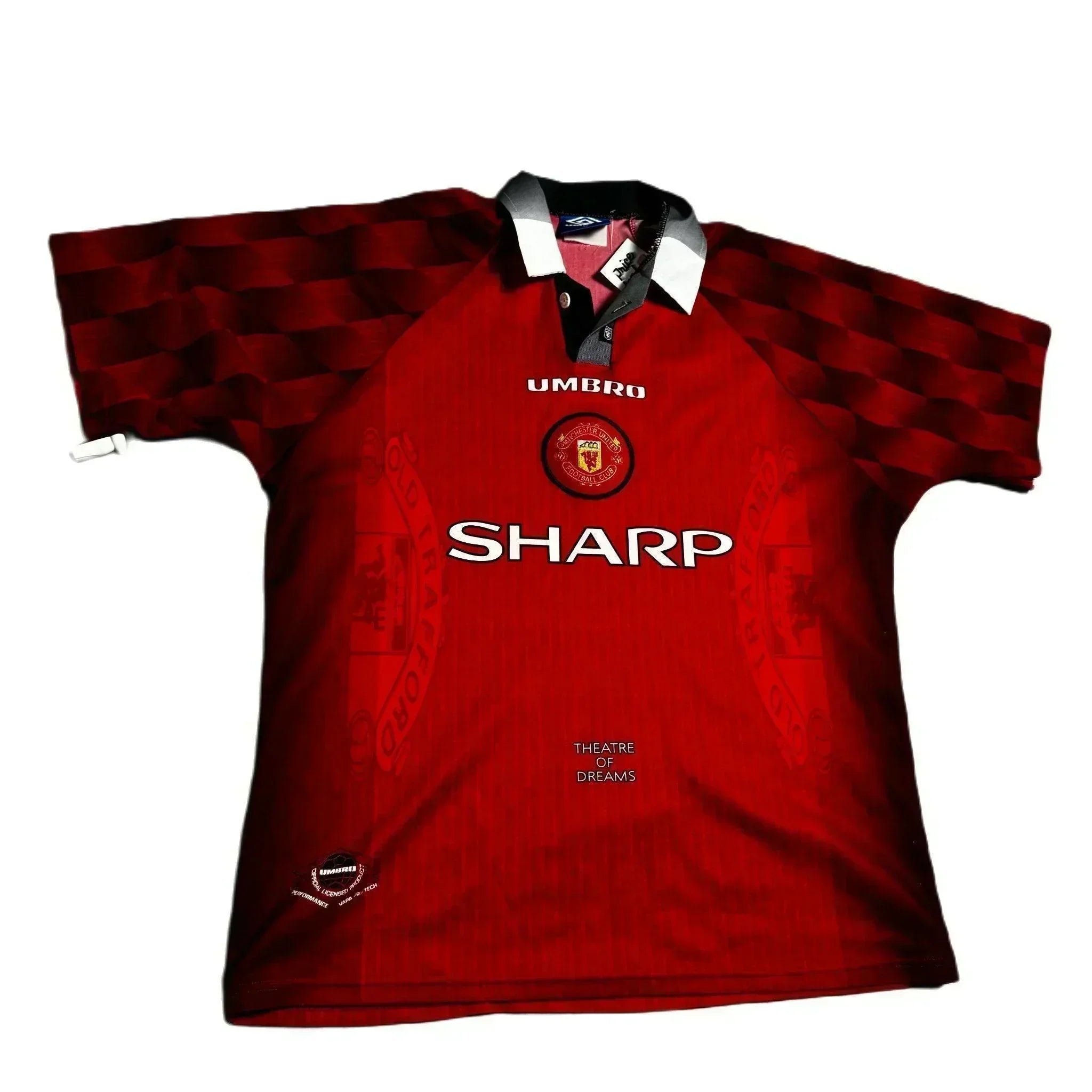 1996 - 98 Manchester United Home Shirt - XL
