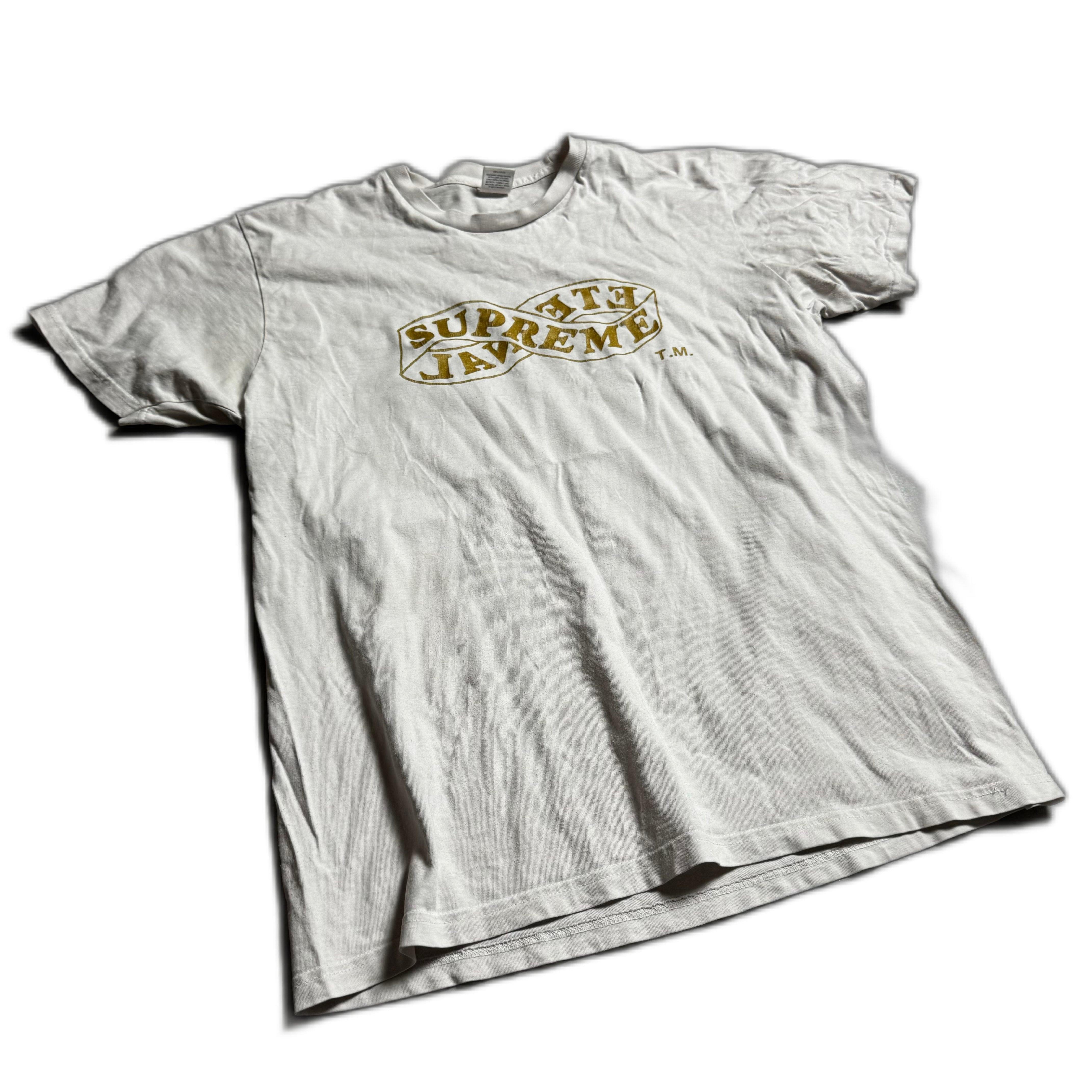 White Supreme Tee - L