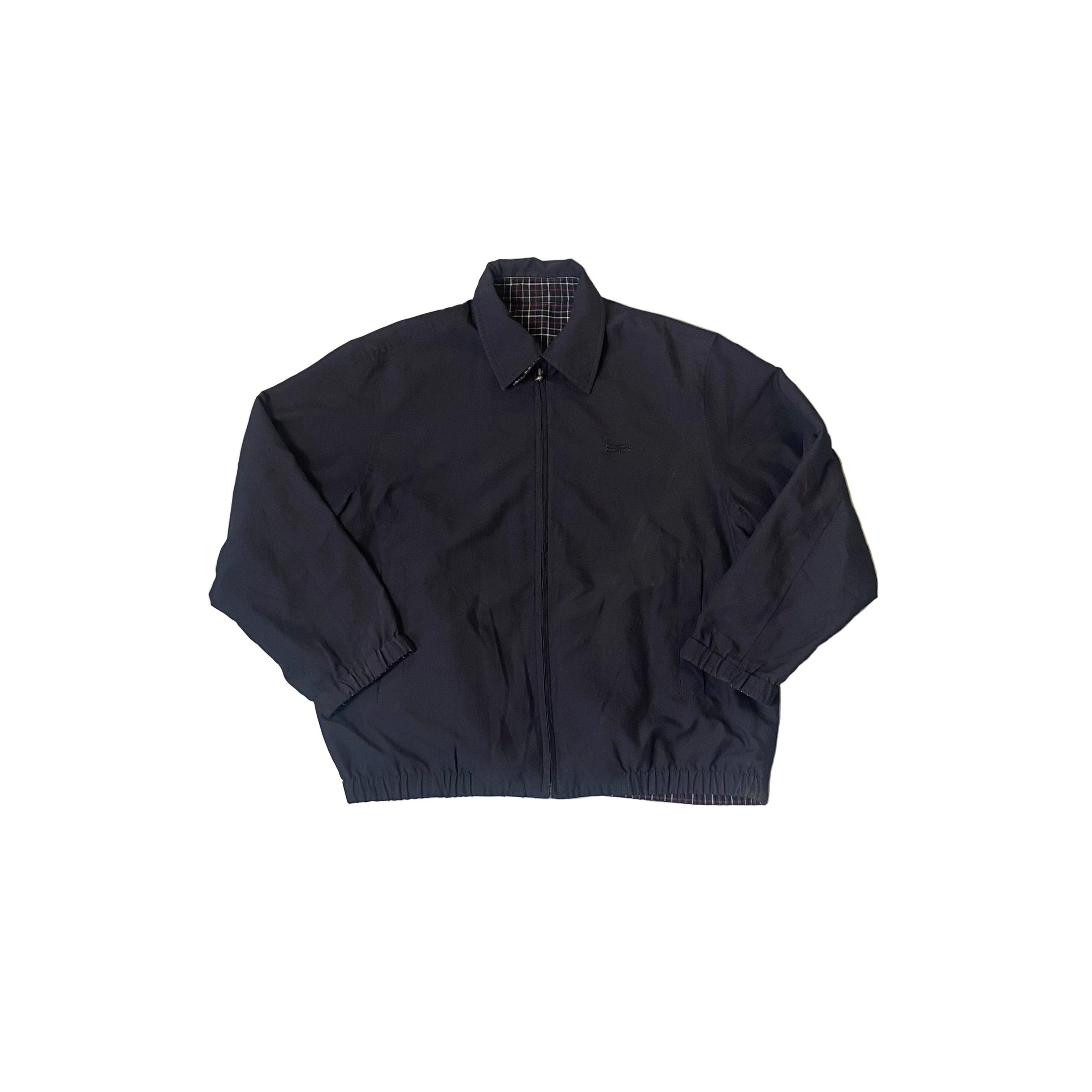 Vintage Navy Blue Balenciaga Reversible Jacket - M