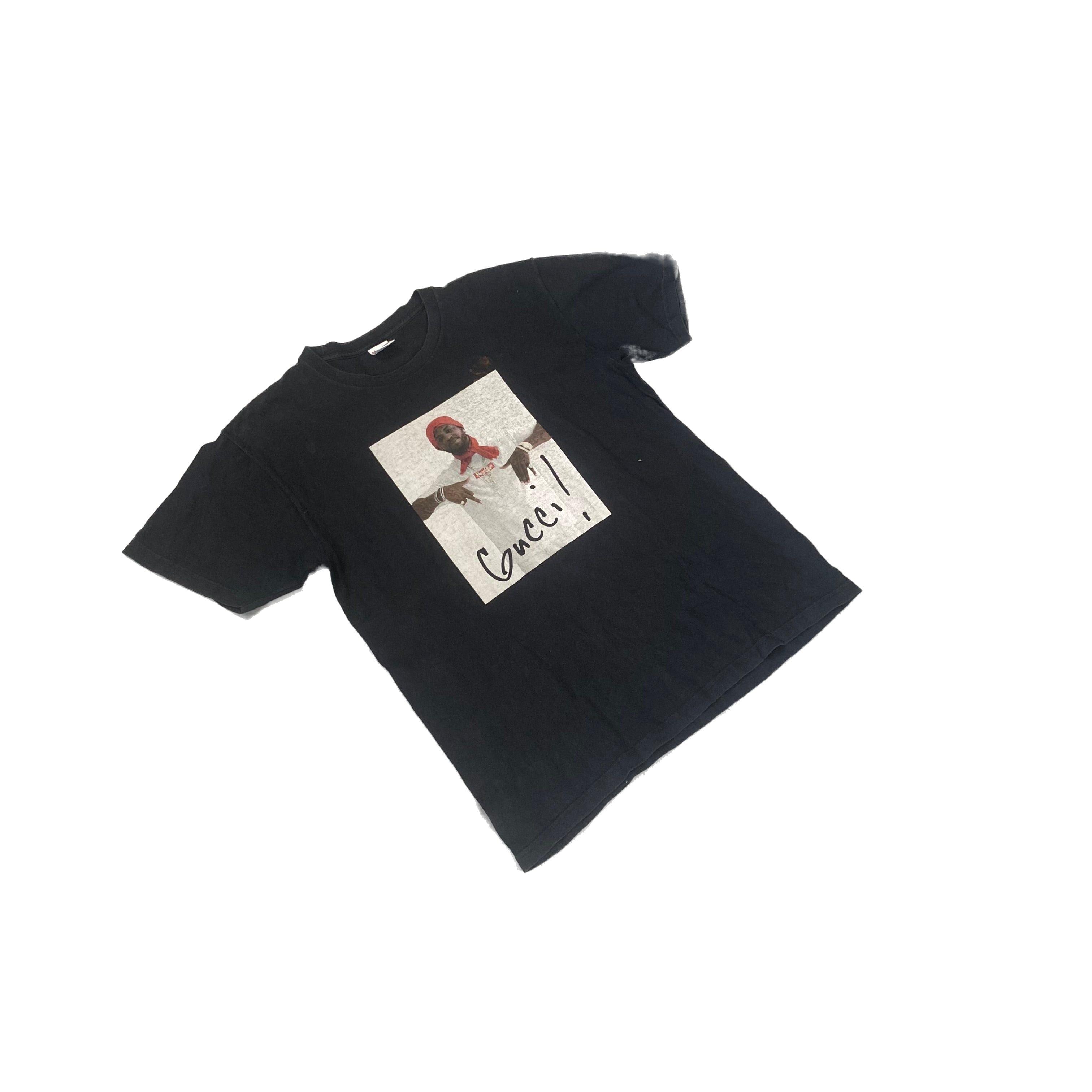Black Supreme Gucci Mane Tee - L