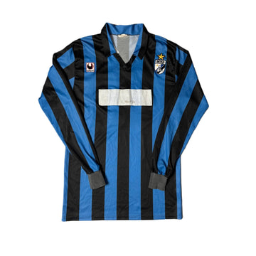 1988 - 98 Inter Milan Long Sleeve Home Shirt - L