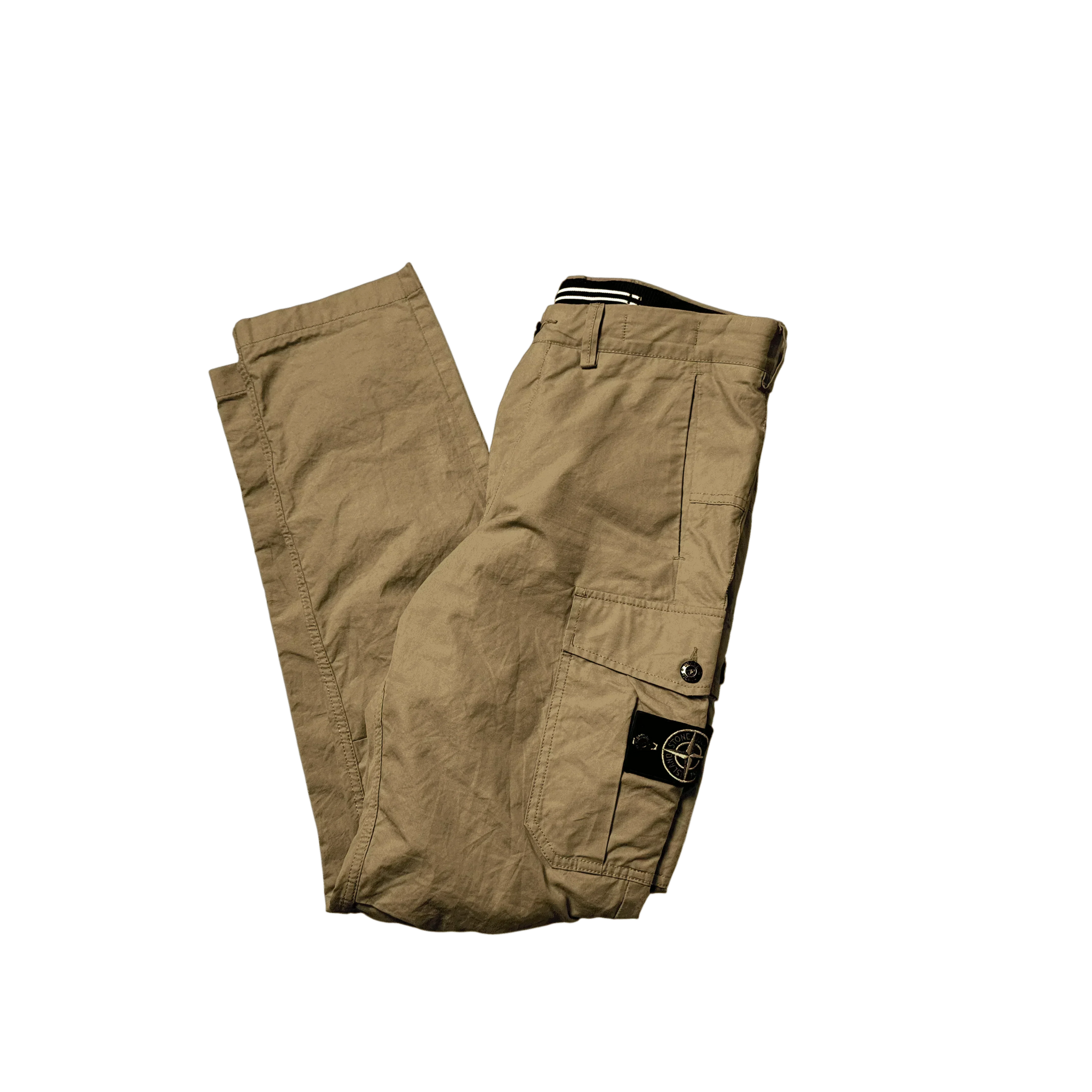 Beige Stone Island Cargos - 30