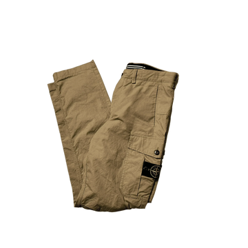 Beige Stone Island Cargos - 30