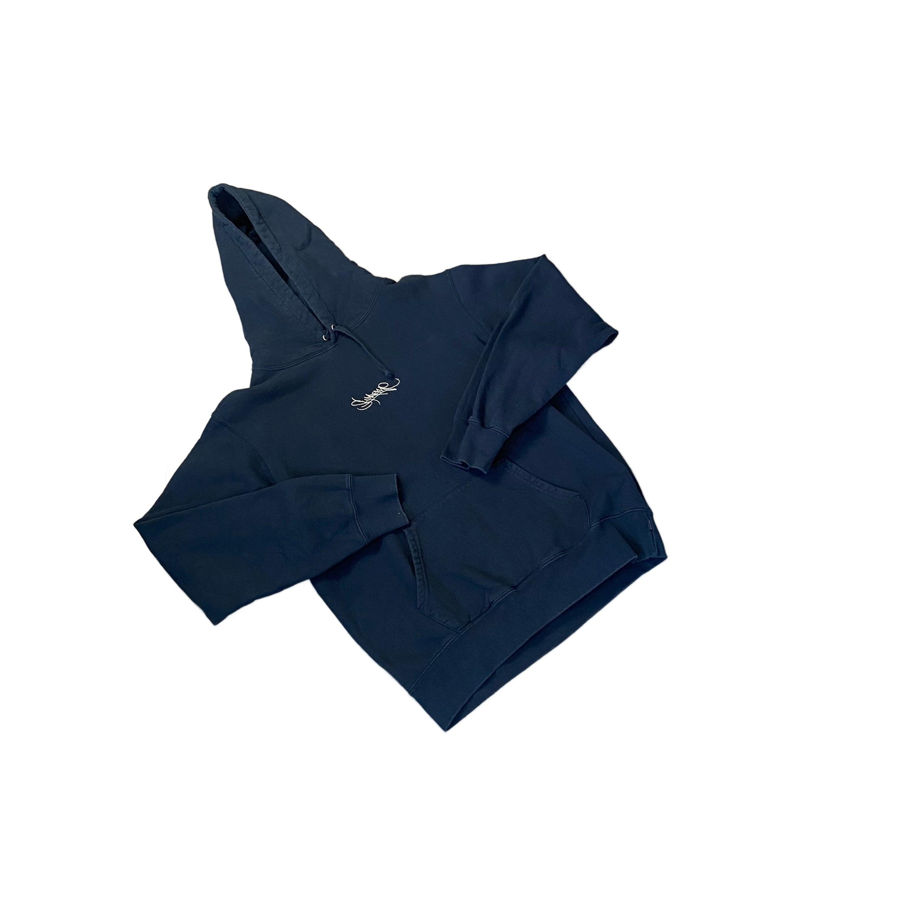 Navy Blue Supreme Hoodie - M