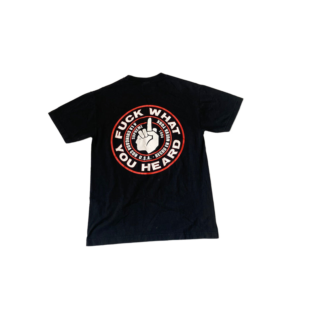 Black Supreme Tee - M