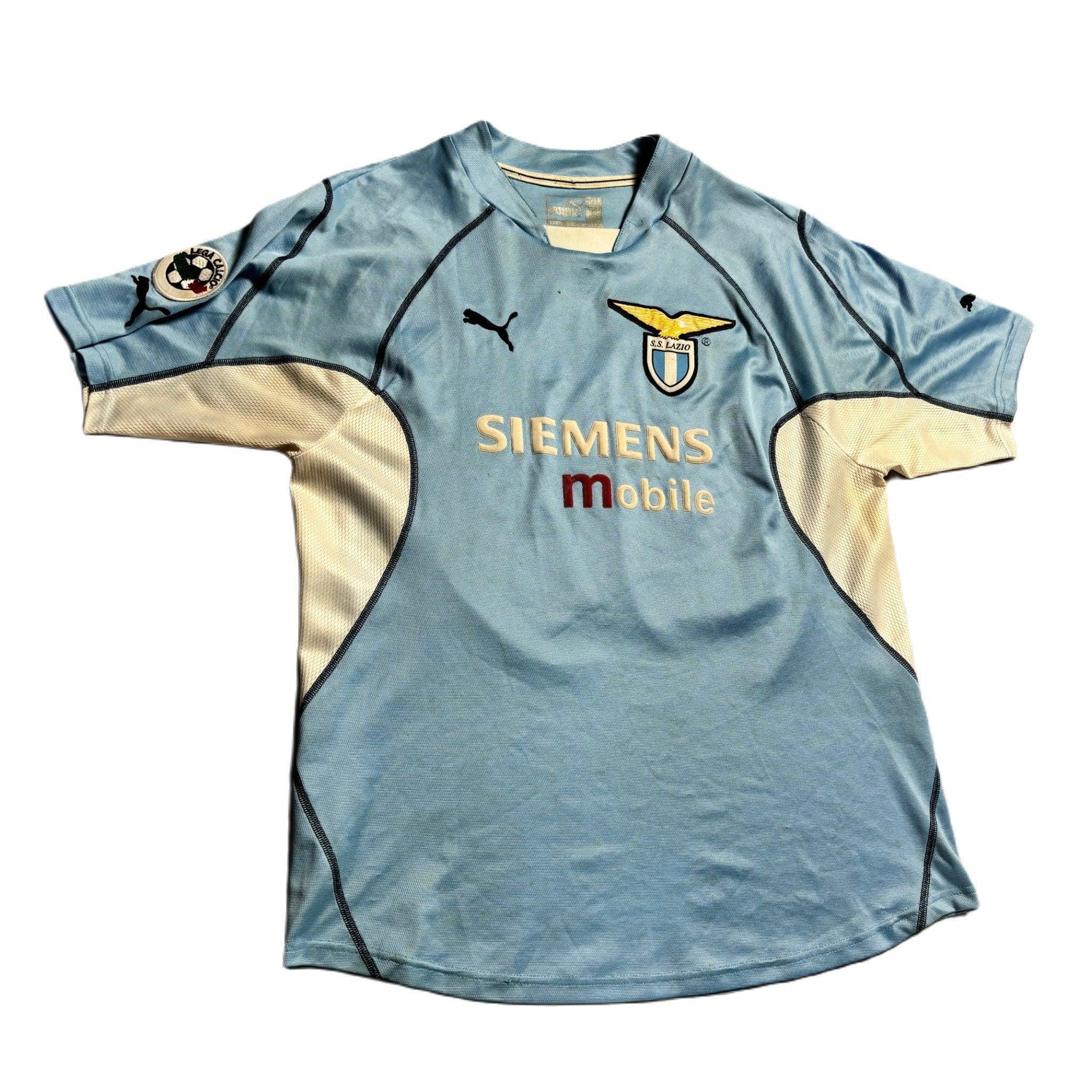 2001 - 02 Lazio Home 'De La Pena' Shirt - L
