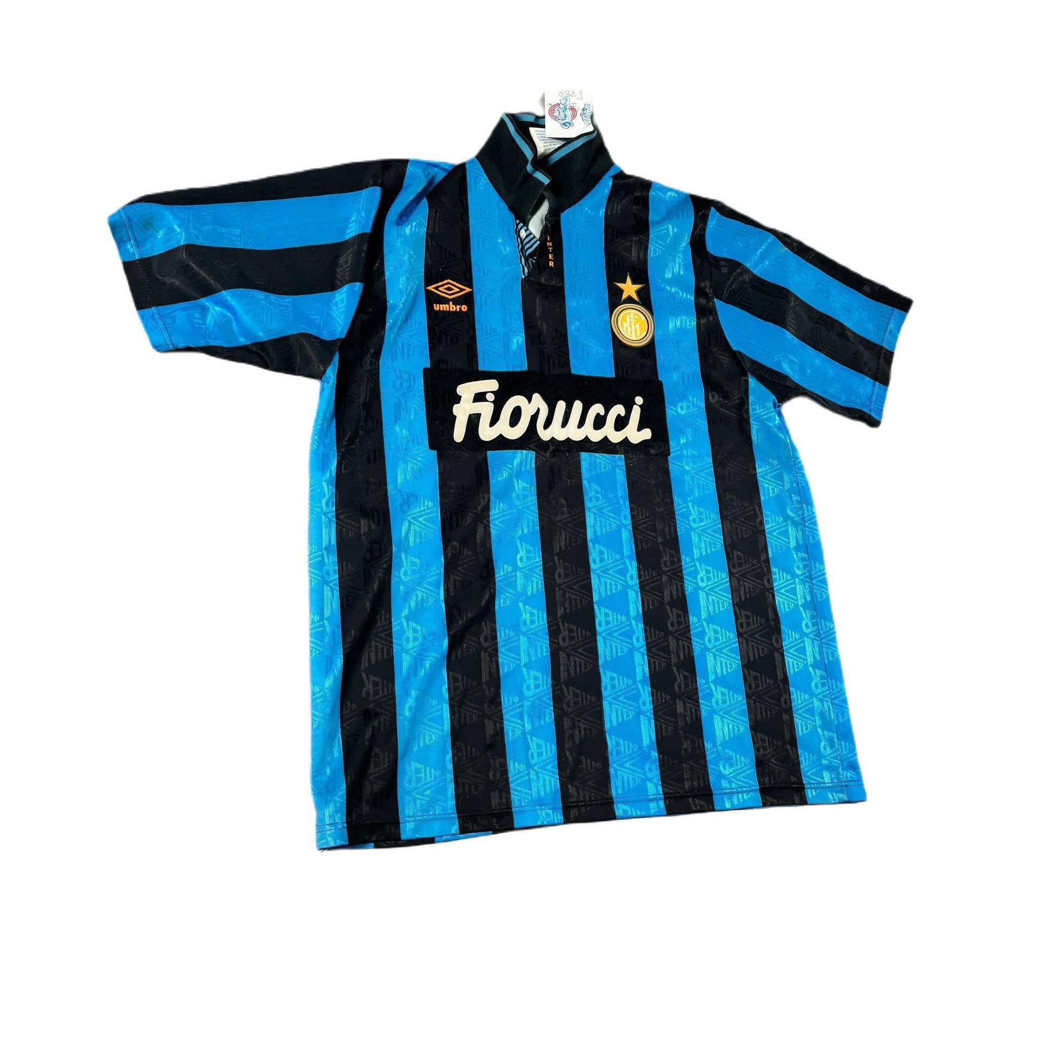 1992 - 94 Inter Milan Home Shirt - XL