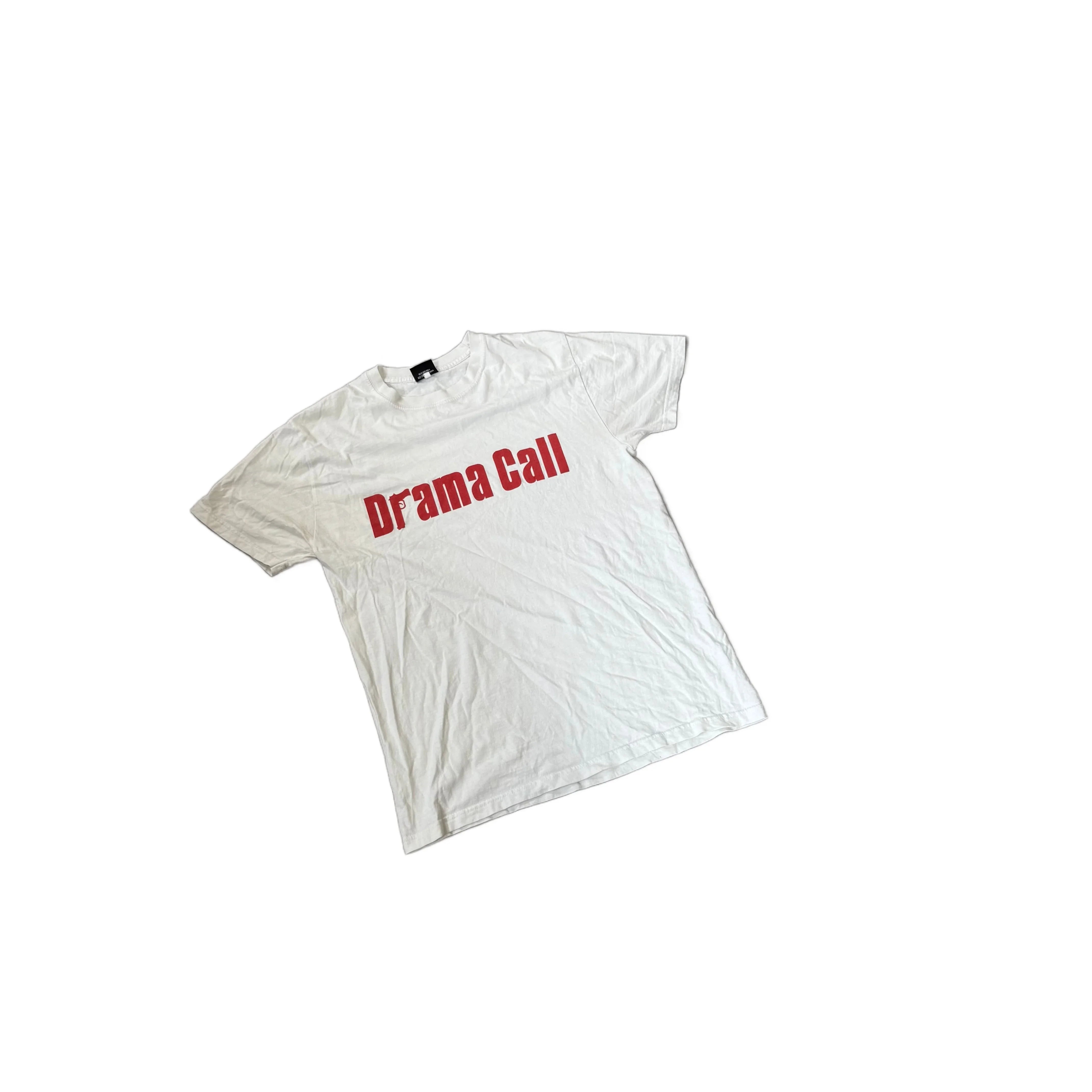 White Drama Call Tee - S