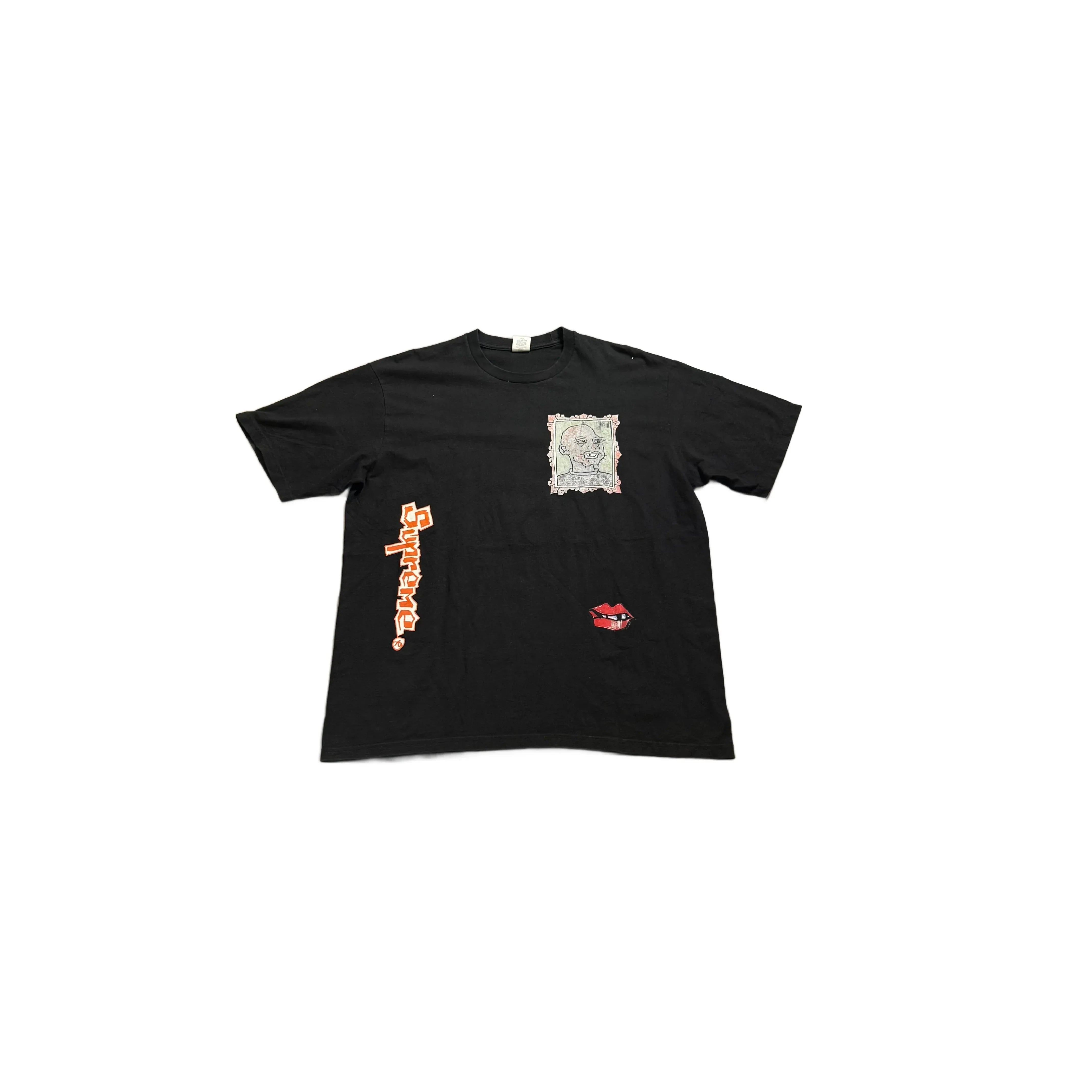 Black Supreme Tee - XL