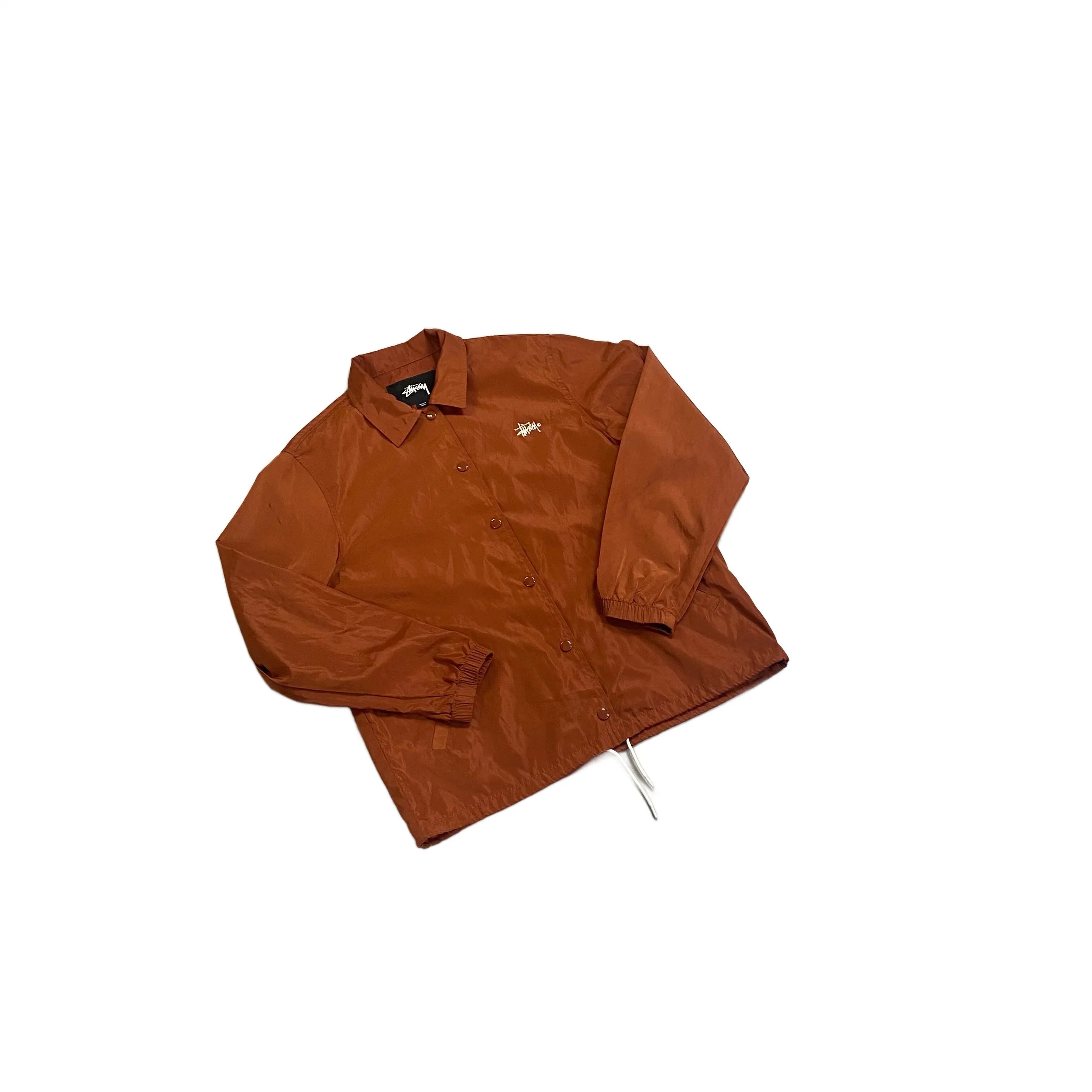 Orange Stussy Jacket - M