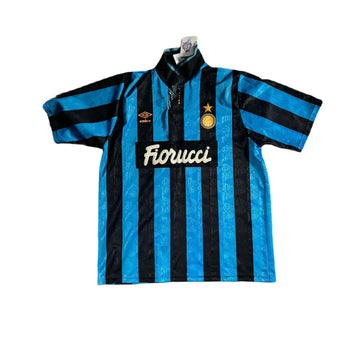 1992 - 94 Inter Milan Home Shirt - XL