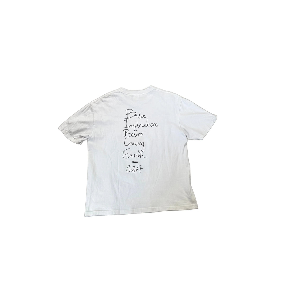 White Supreme Tee - M