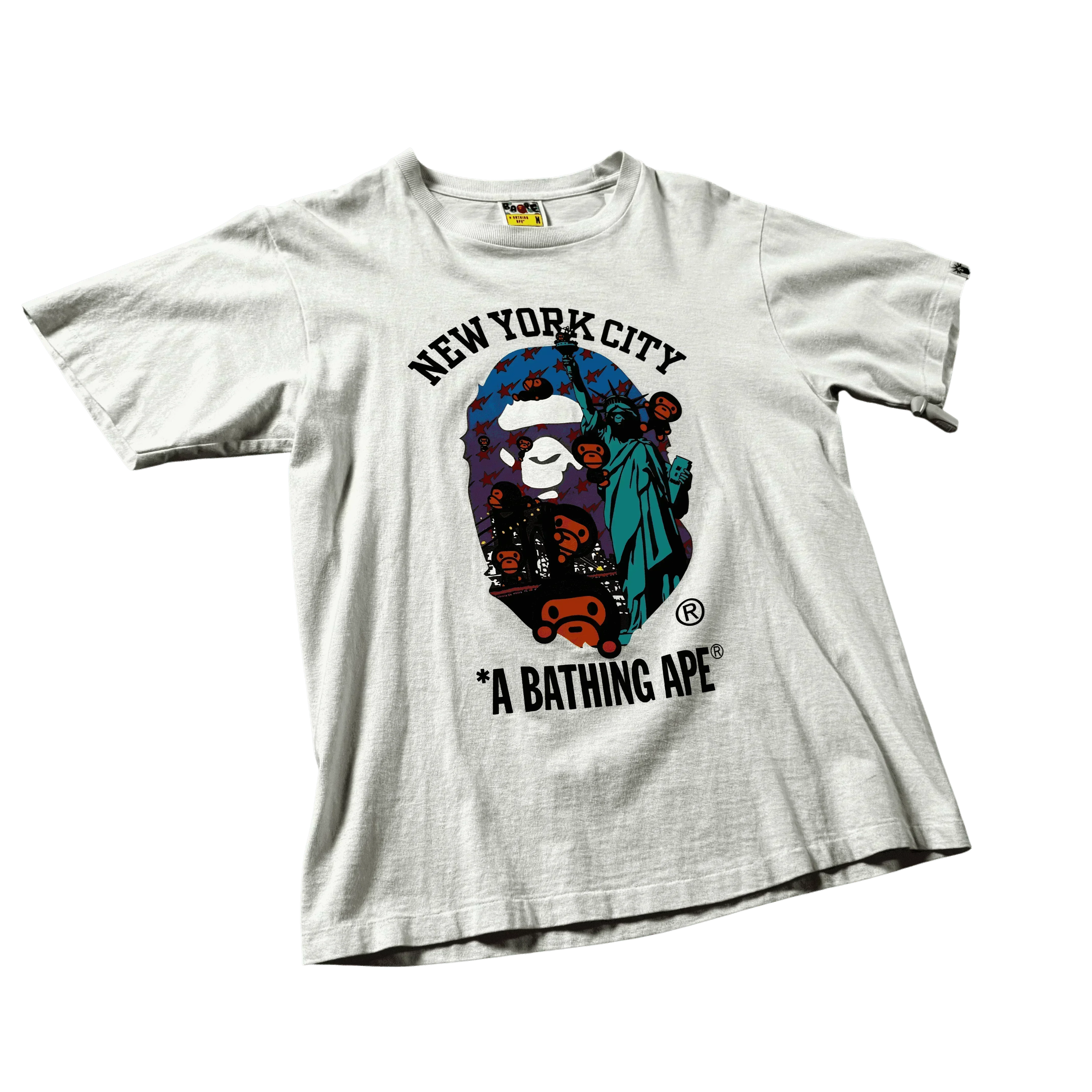 White A Bathing Ape (BAPE) Tee - M