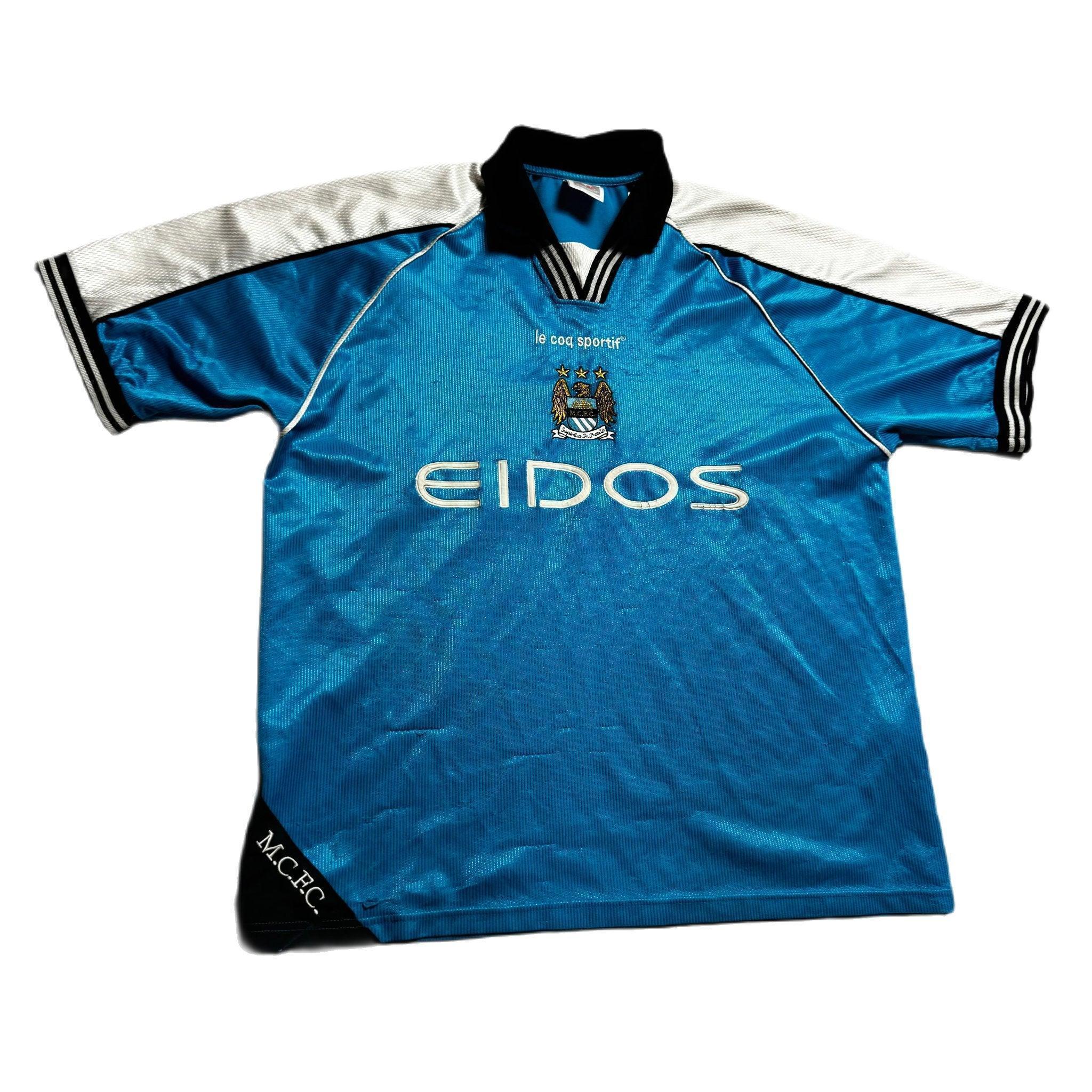 1999 - 01 Manchester City Home Shirt - XL