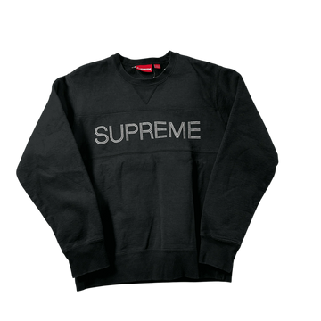 Black Supreme Sweatshirt - M