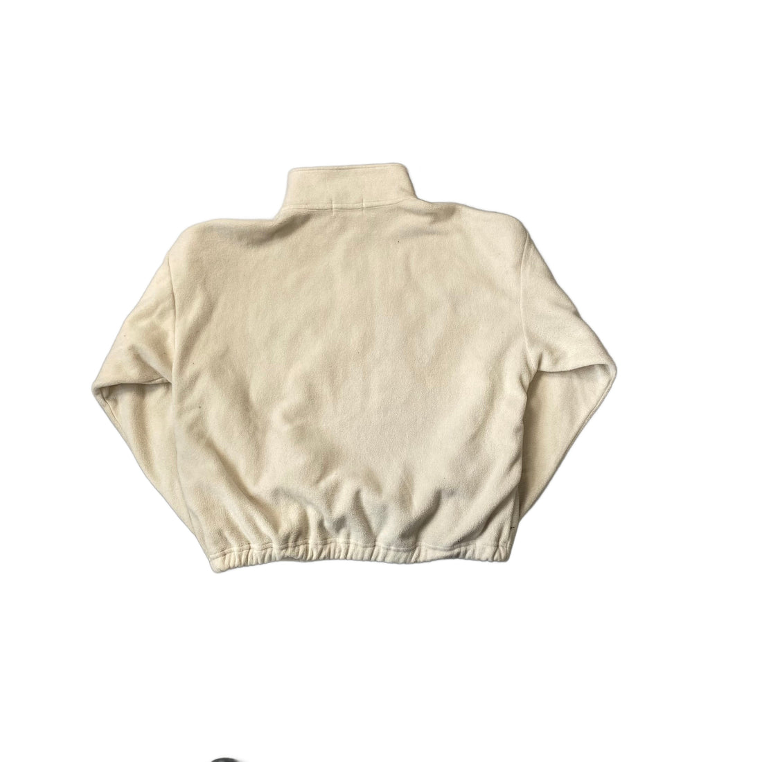 White A Bathing Ape (BAPE) 1/4 Zip Fleece - S
