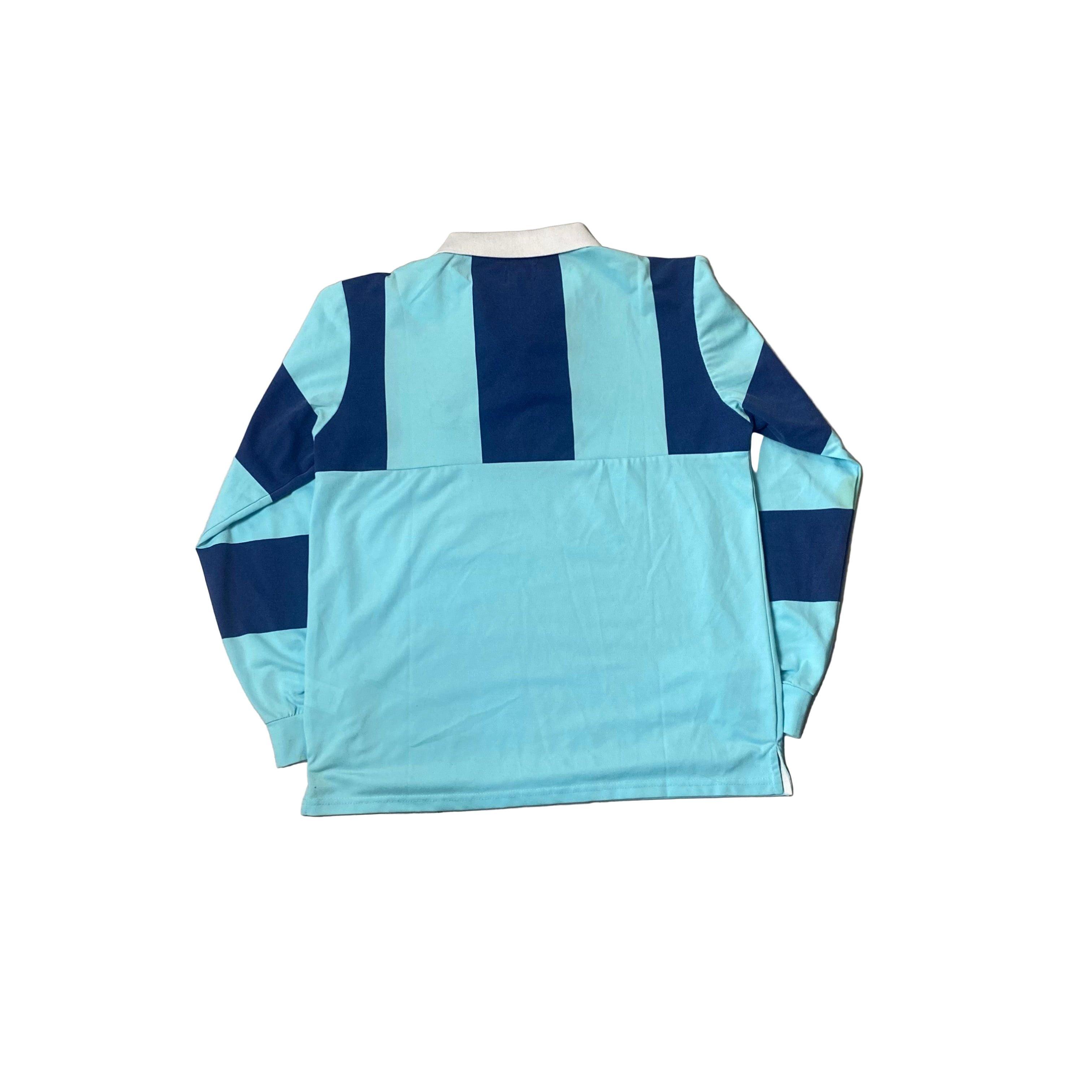 Blue Supreme x Playboy Long Sleeve Polo Shirt - L