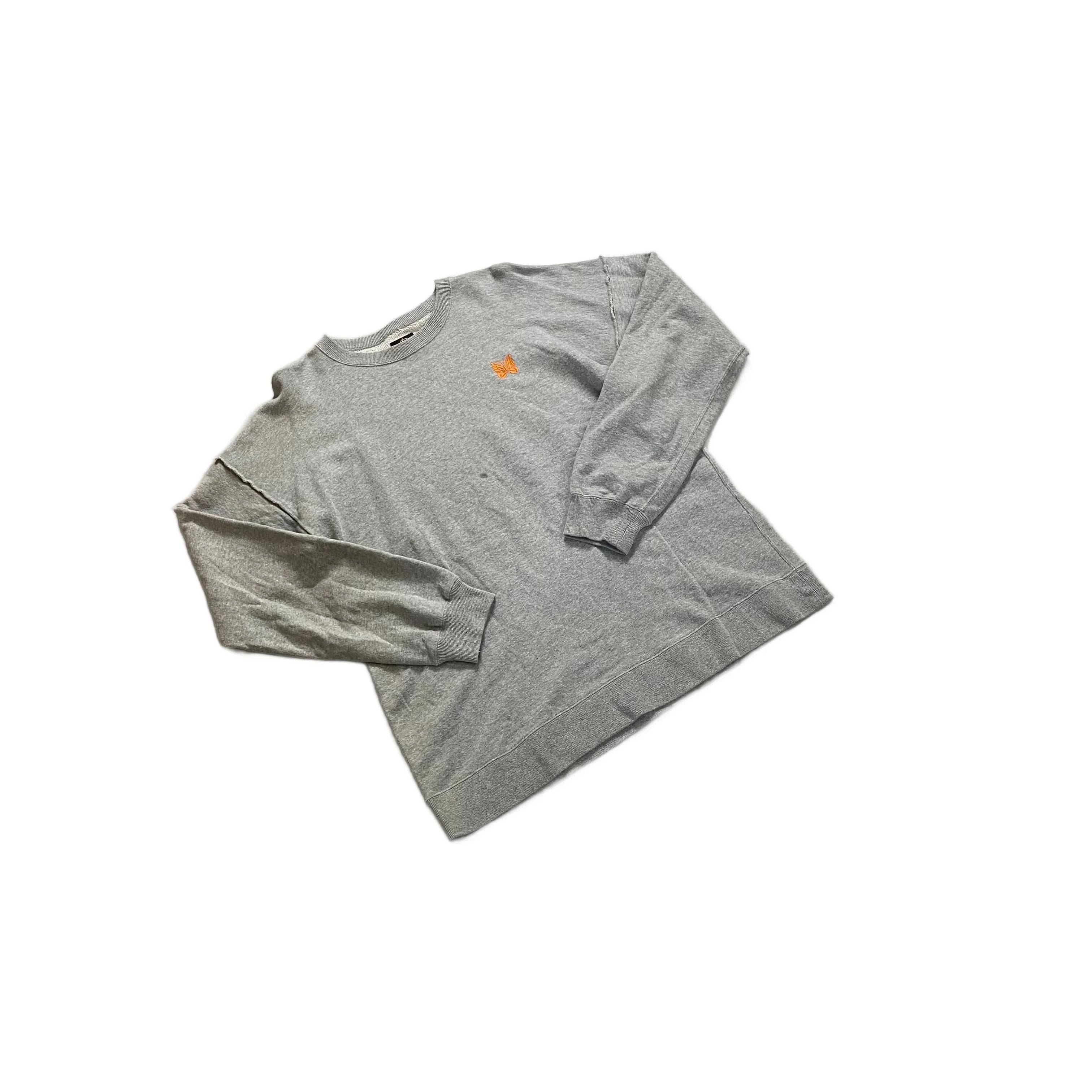 Grey Needles Sweatshirt - M