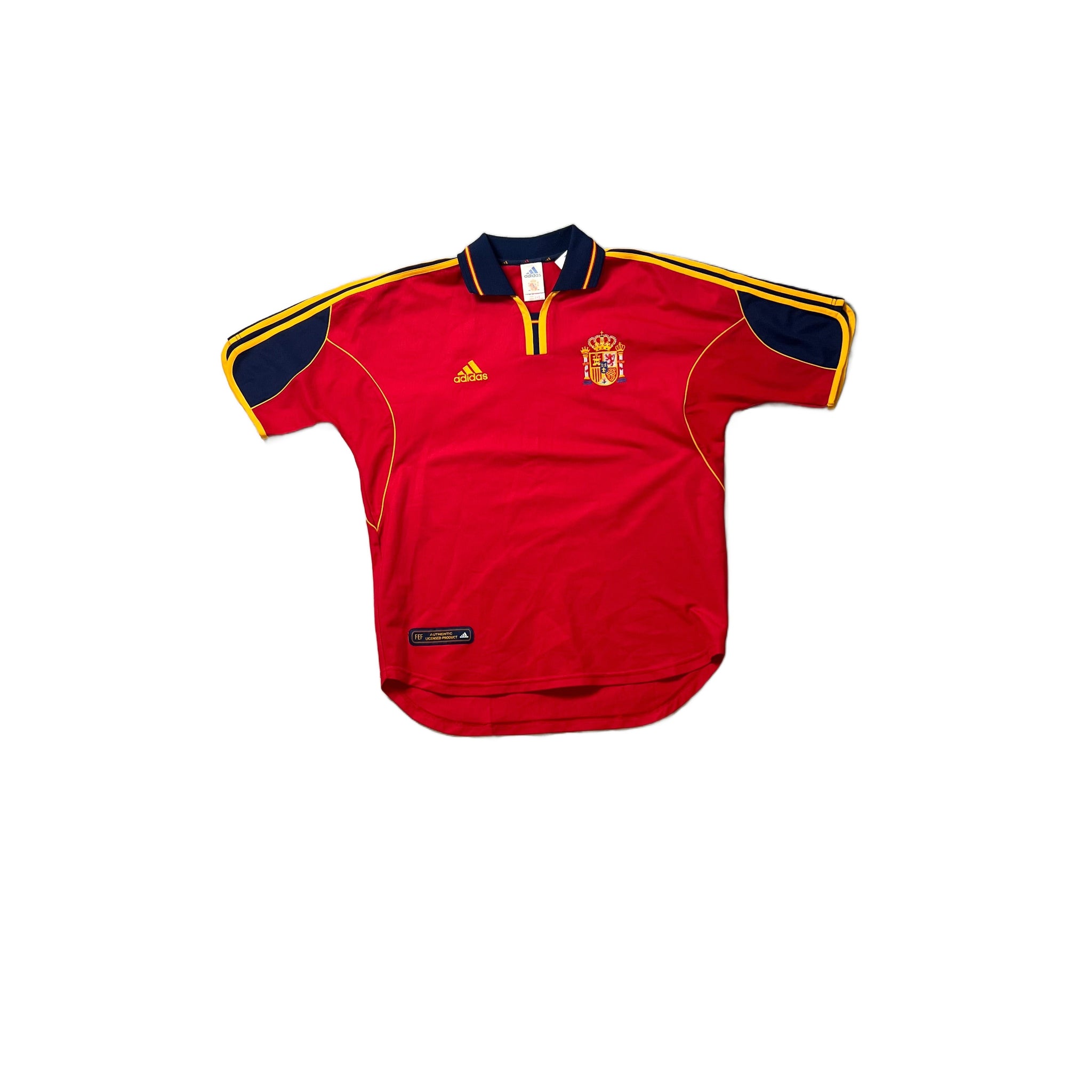 1999 - 00 Spain Home Shirt - M