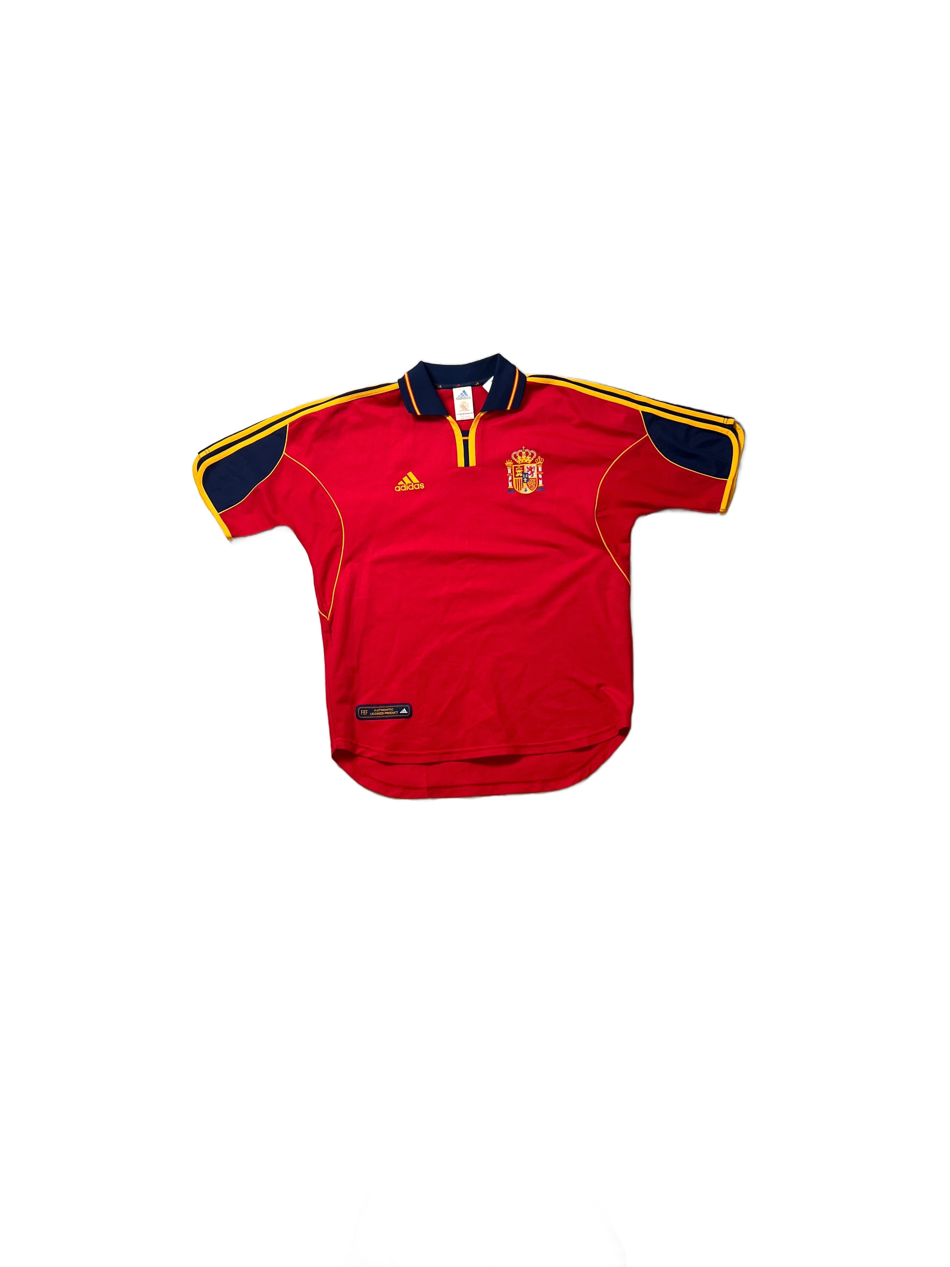 1999 - 00 Spain Home Shirt - M