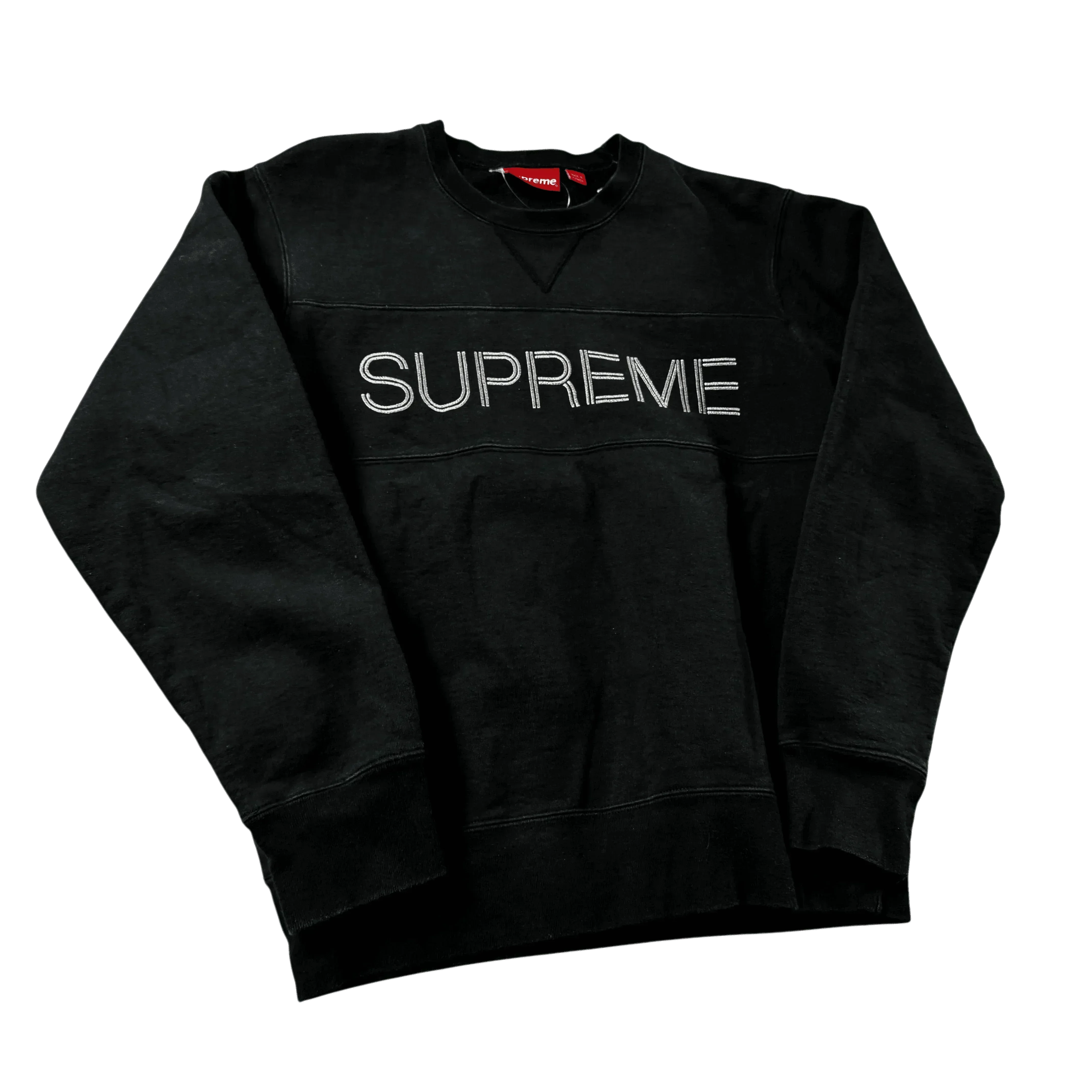 Black Supreme Sweatshirt - M