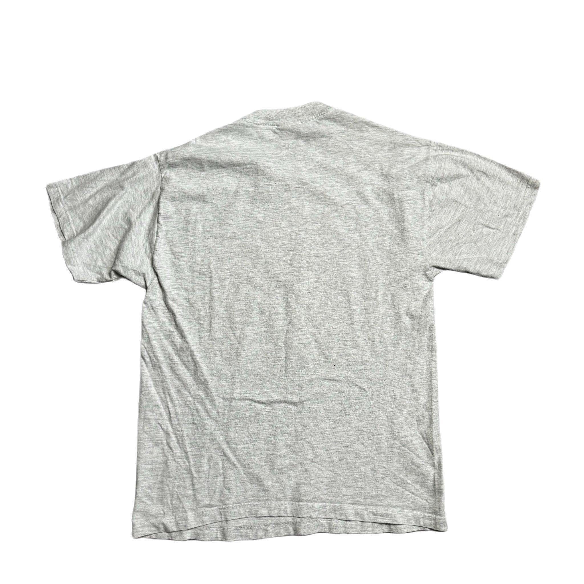 Vintage 90s Grey Schalke 04 Tee - L