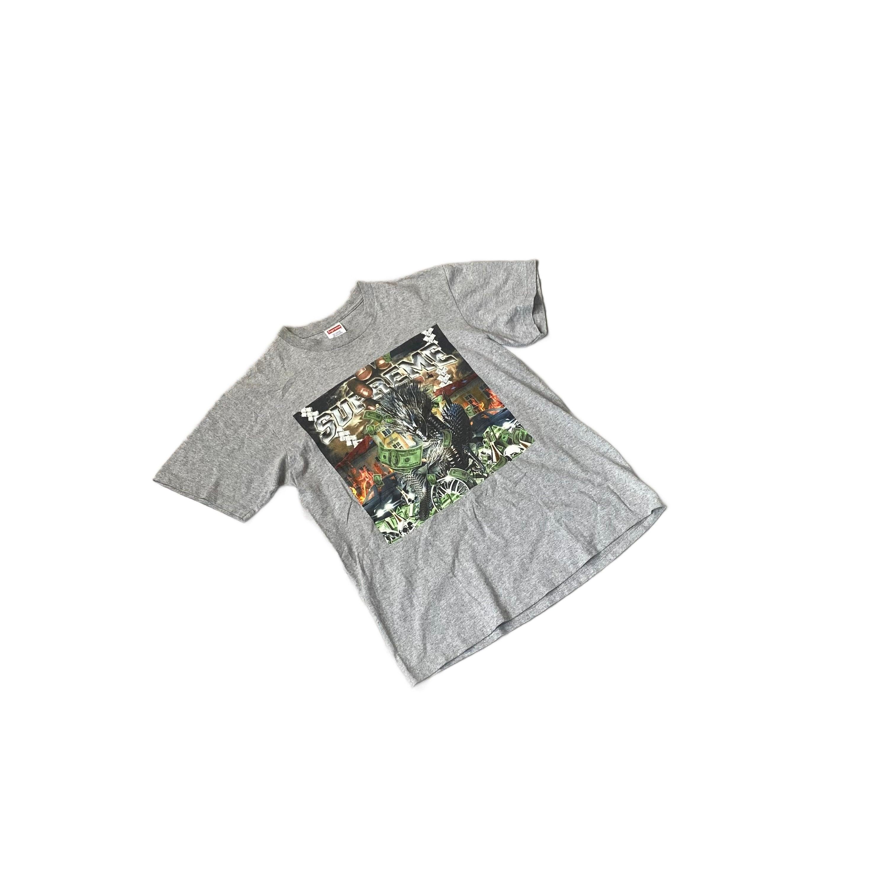 Grey Supreme Tee - S