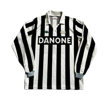 1992 - 93 Juventus Home Long Sleeve Shirt - L