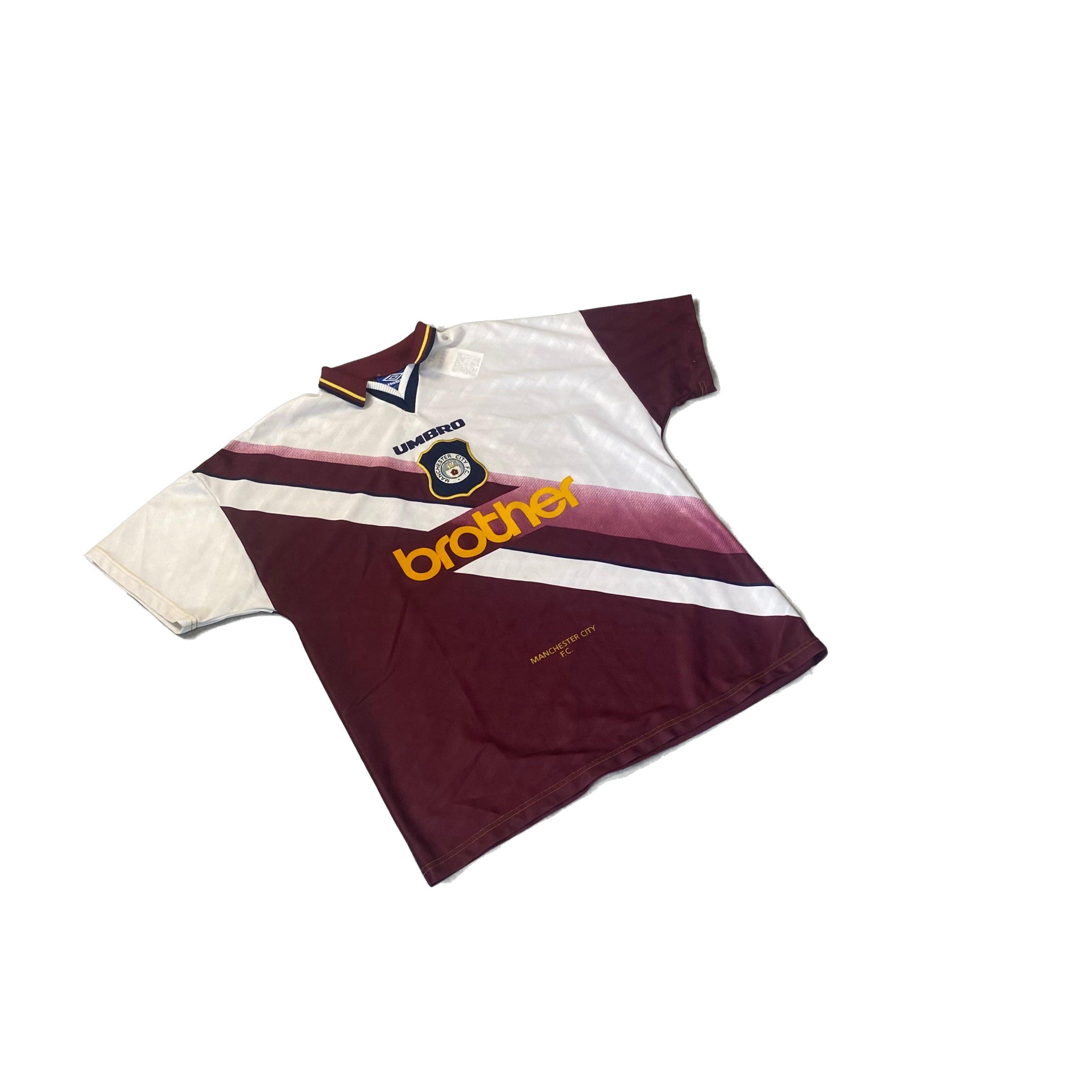 1996 - 97 Manchester City Away Shirt - XL