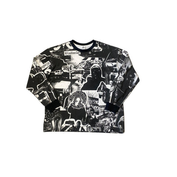 Black + White Nike ACG Long Sleeve Tee - L