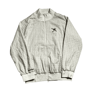 Cream Oakley Zip Up Jacket - M