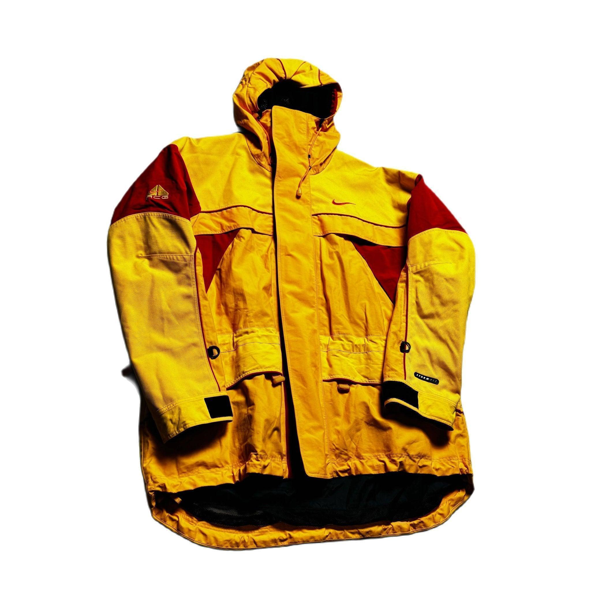 Vintage Yellow + Red Nike ACG Jacket - M