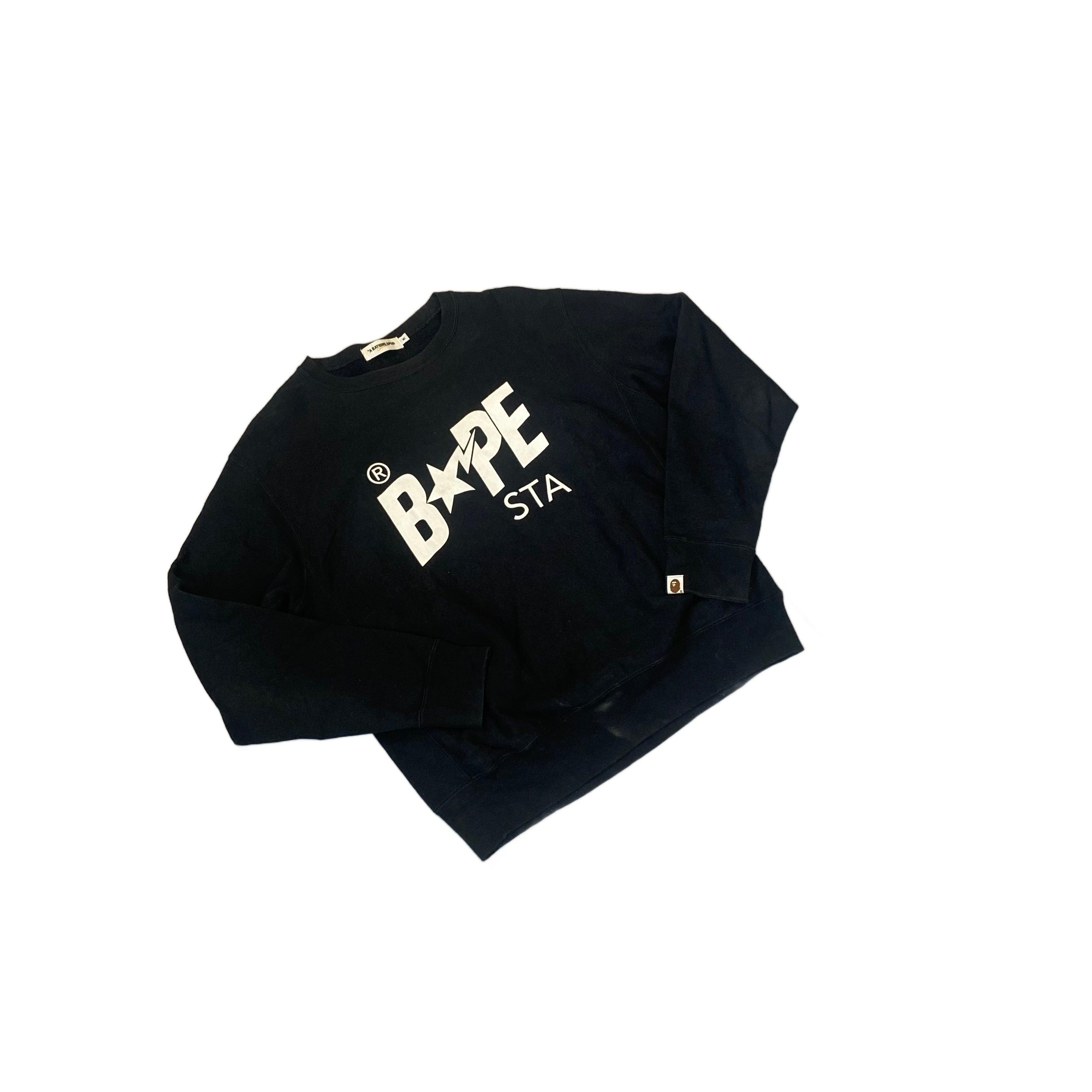 Black A Bathing Ape (BAPE) Sweatshirt - M