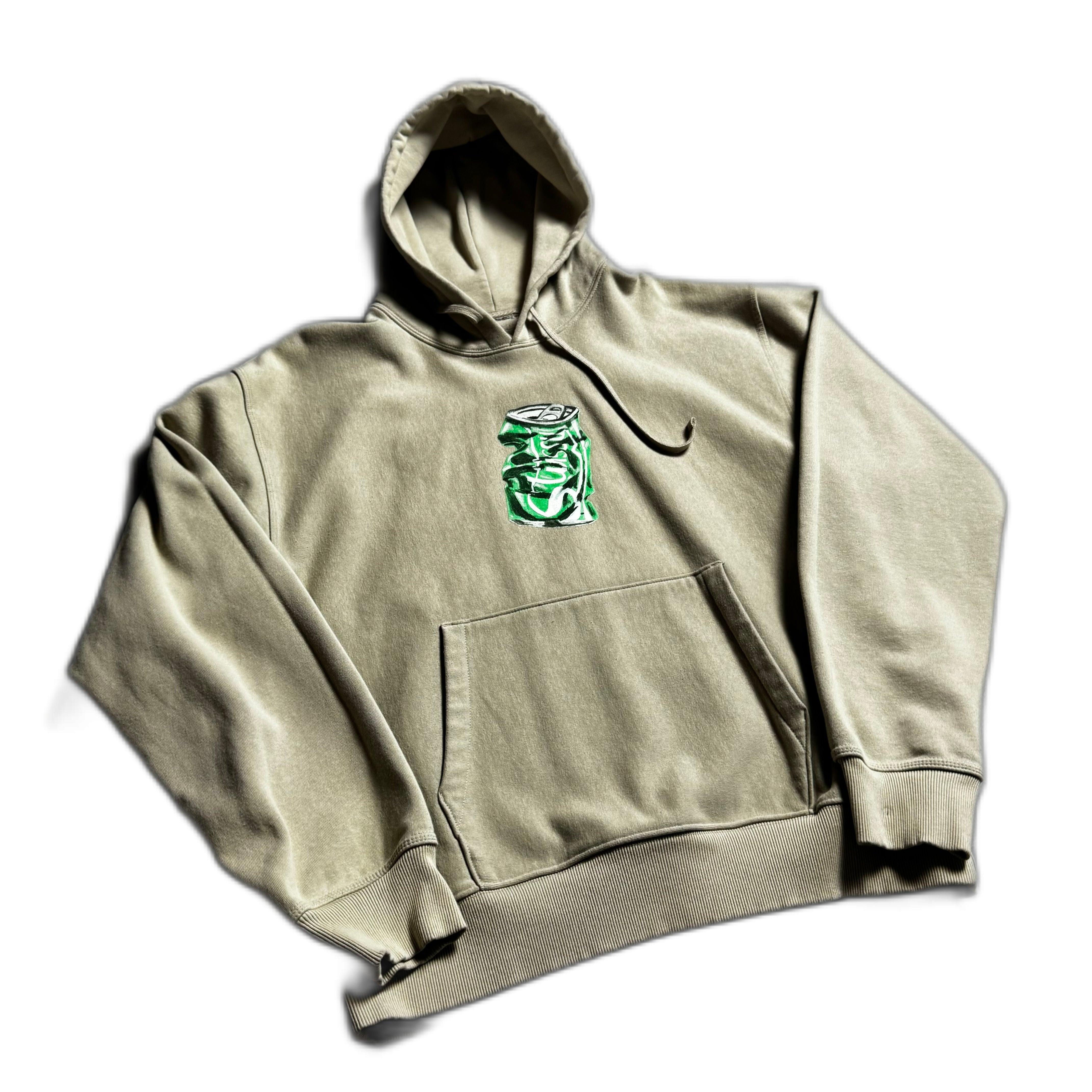 Beige Stussy Hoodie - XL