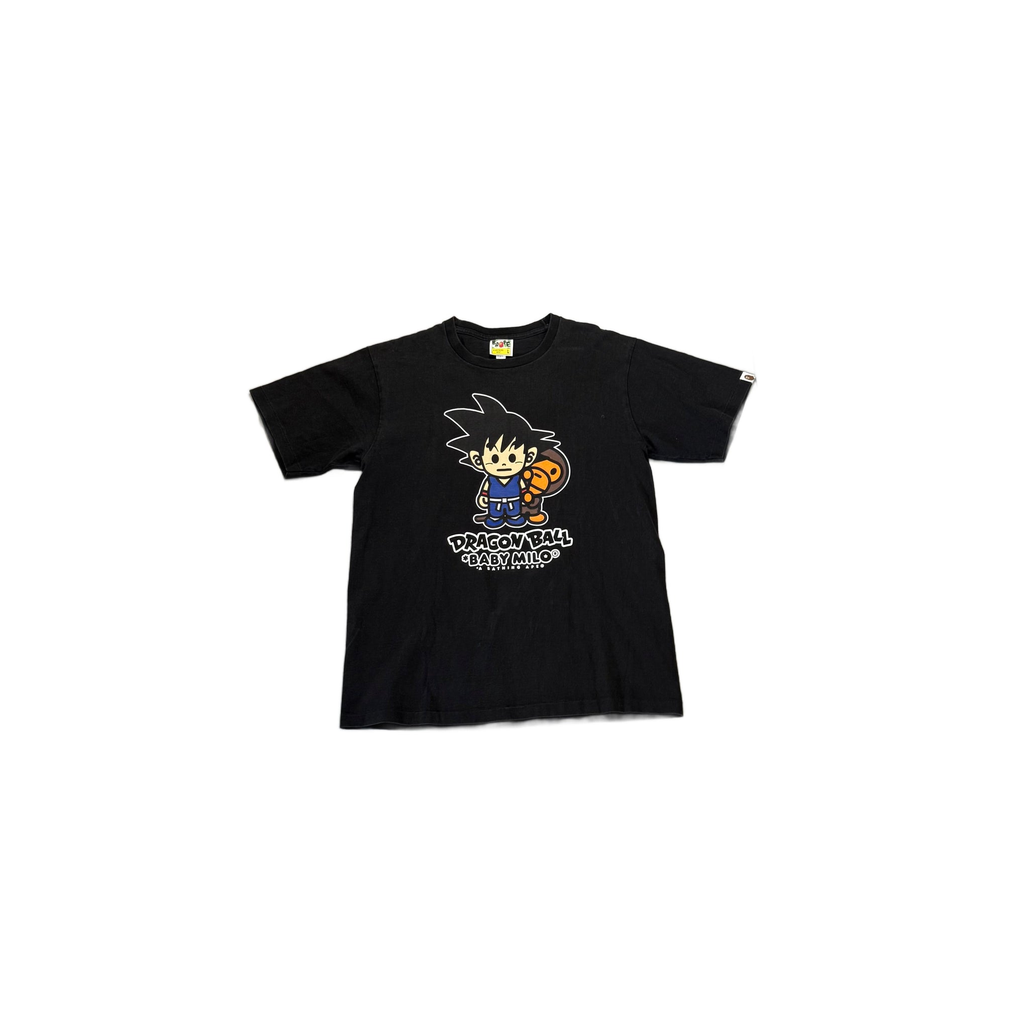 Black A Bathing Ape (BAPE) x Dragonball Z Tee - L