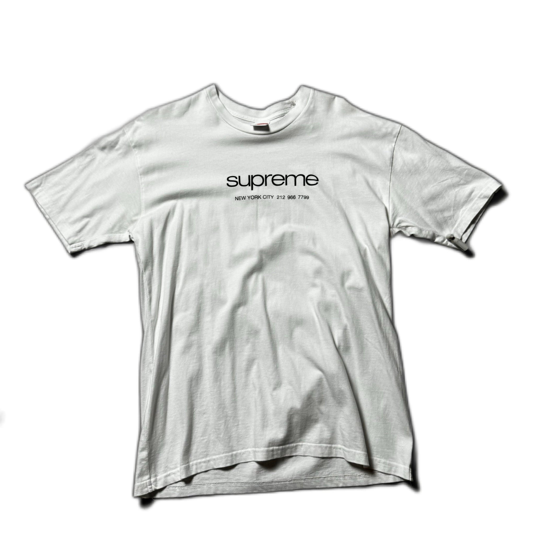 White Supreme Tee - XL