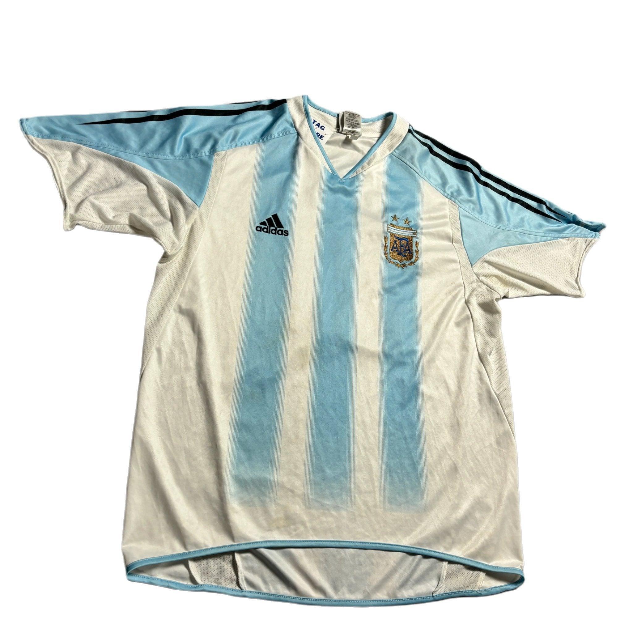 2004 - 05 Argentina Home Shirt - L