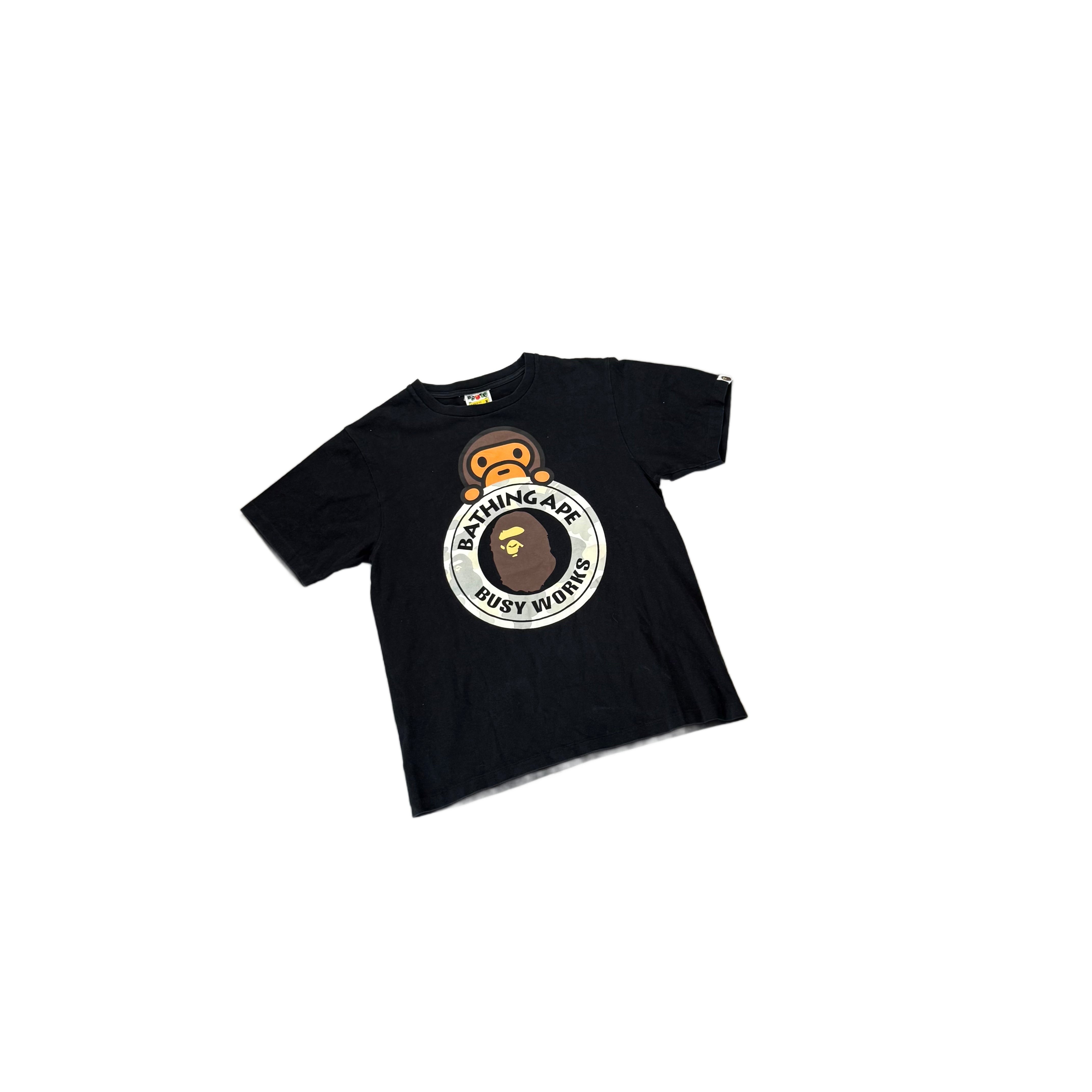 Black A Bathing Ape (BAPE) Tee - M
