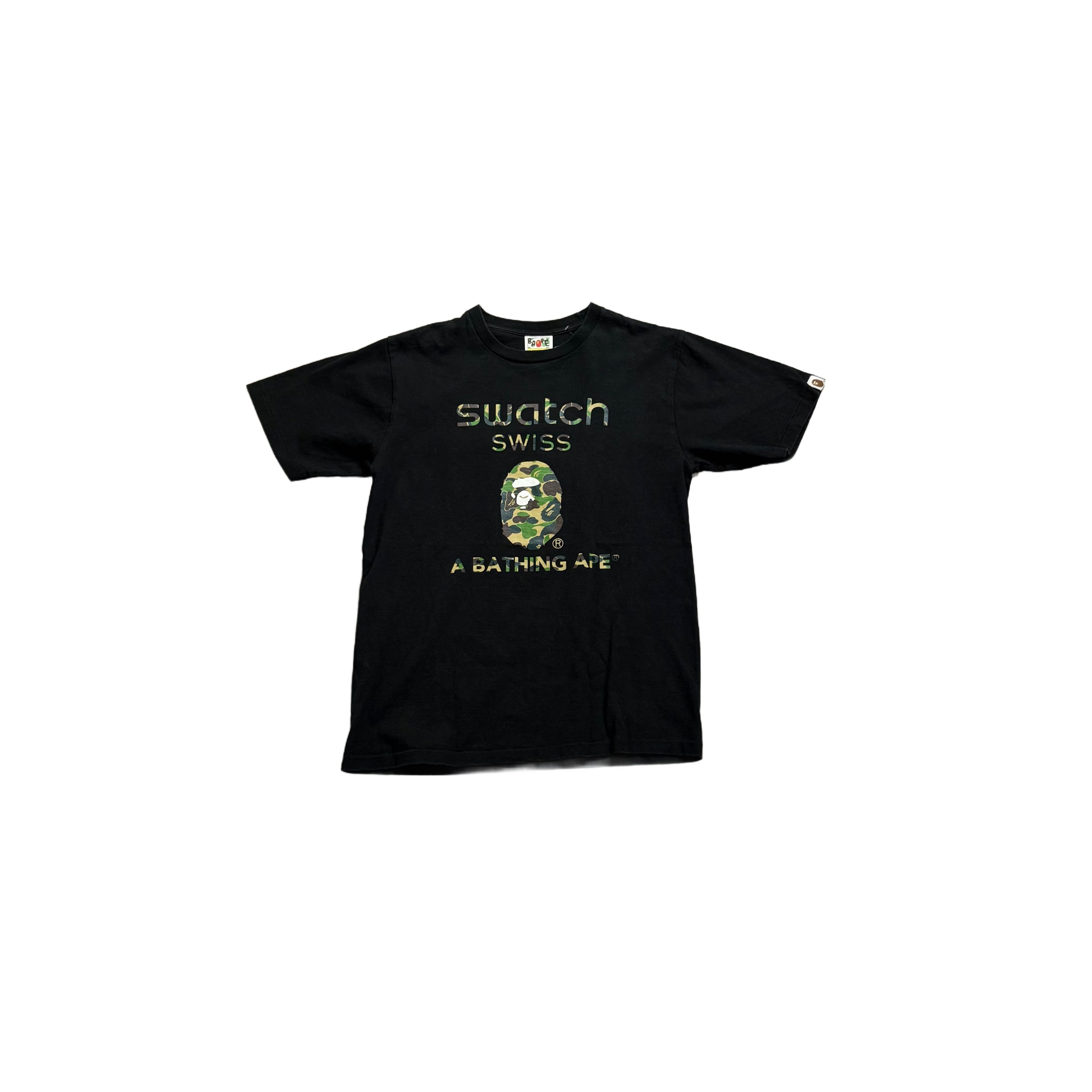 Black A Bathing Ape (BAPE) x Swatch Tee - M