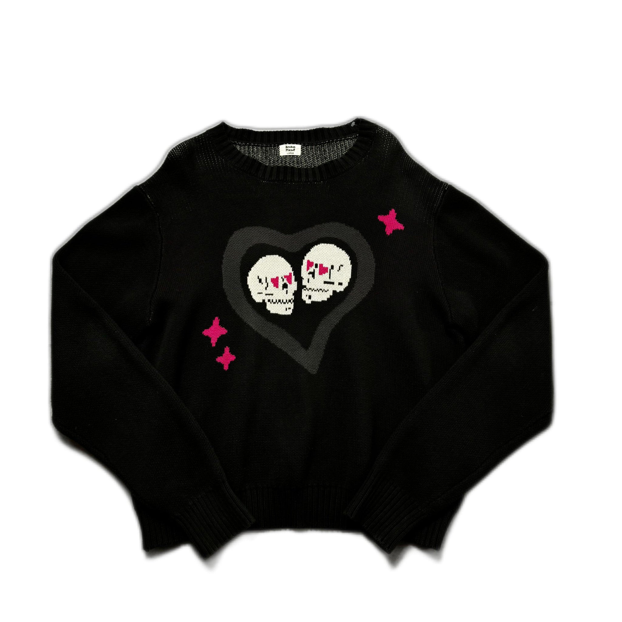 Black Broken Planet Market (BPM) Knitted Sweatshirt - L