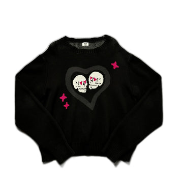 Black Broken Planet Market (BPM) Knitted Sweatshirt - L