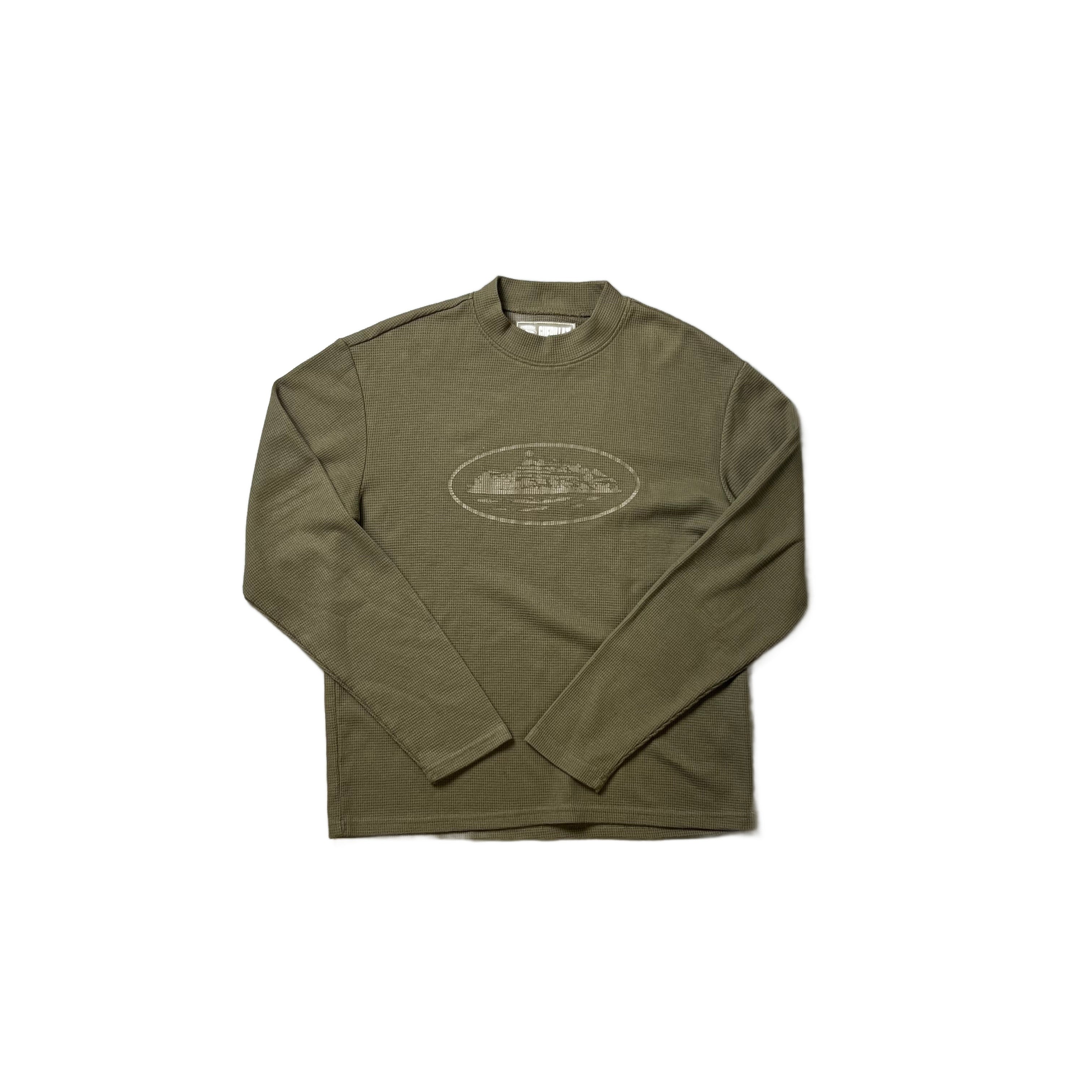 Green Corteiz Waffle Tee - M