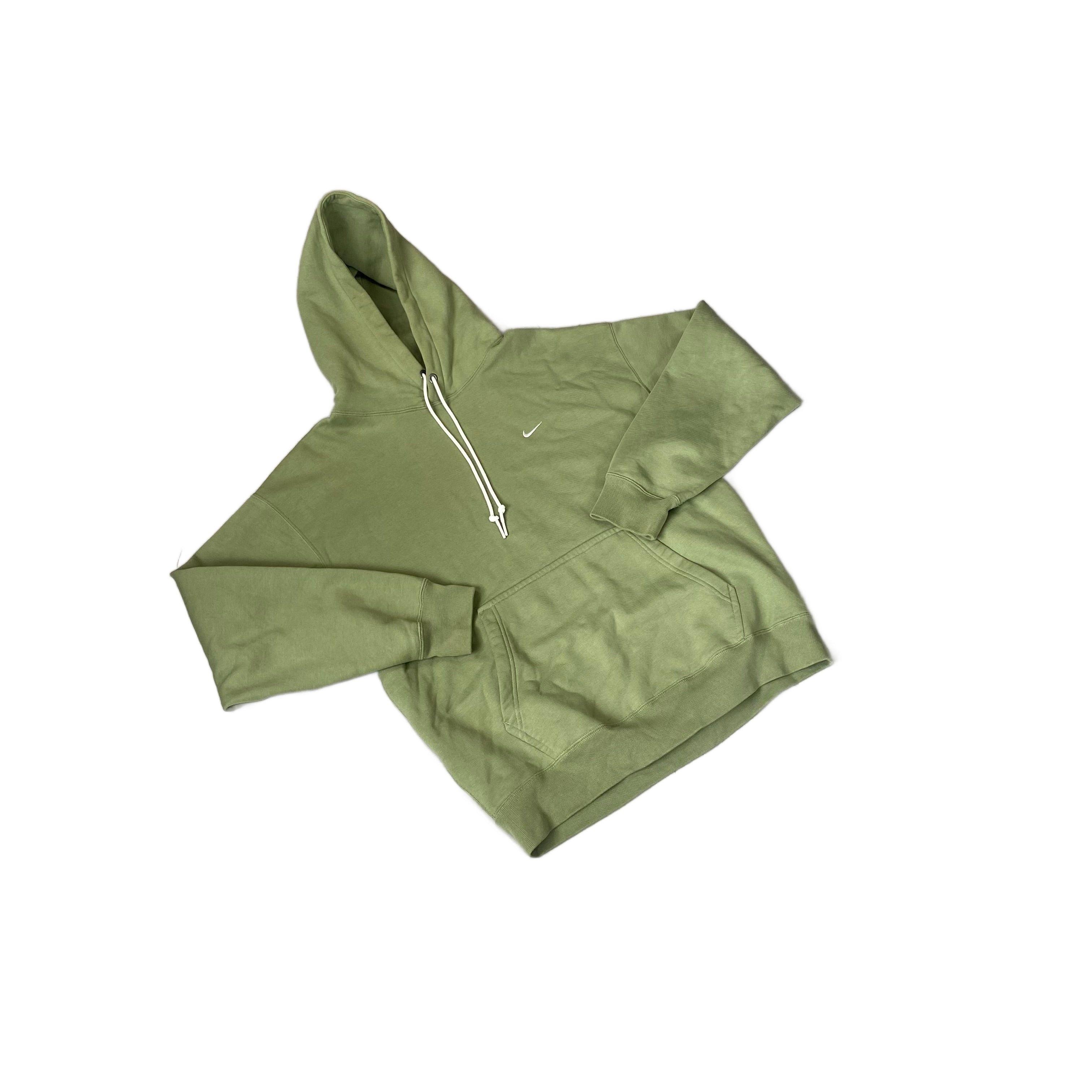Green Nike Hoodie - L