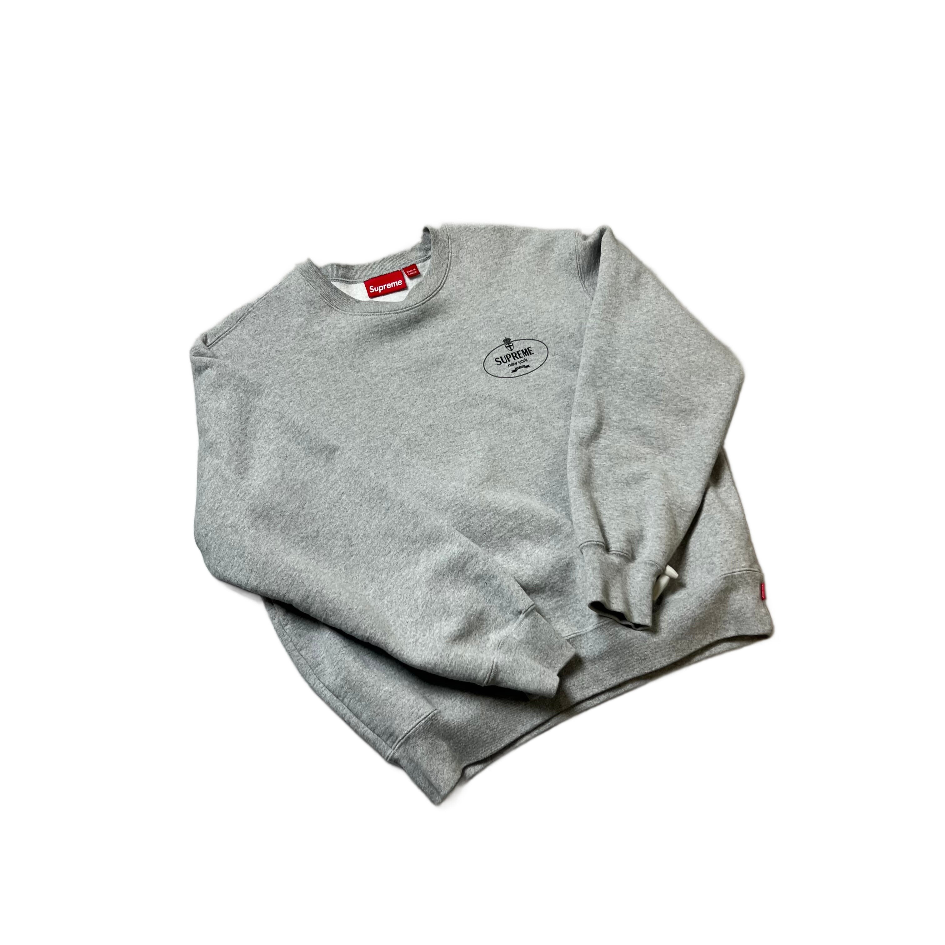 Grey Supreme Sweatshirt - S