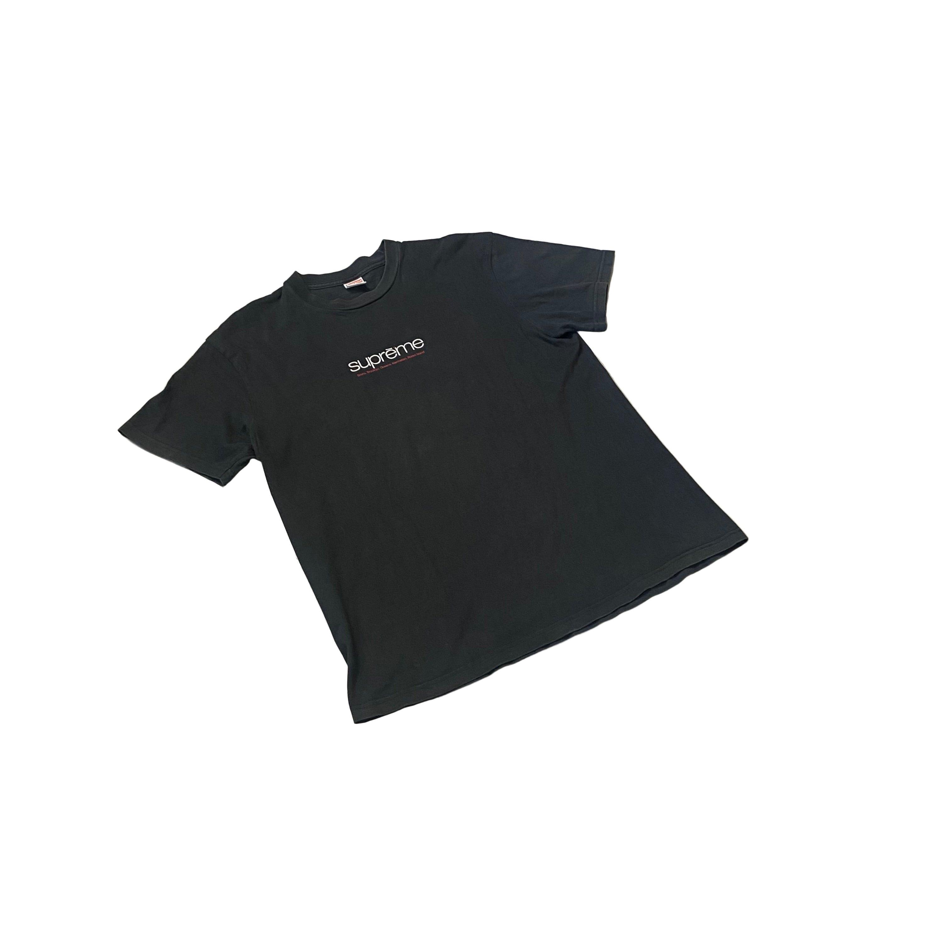 Black Supreme Tee - L