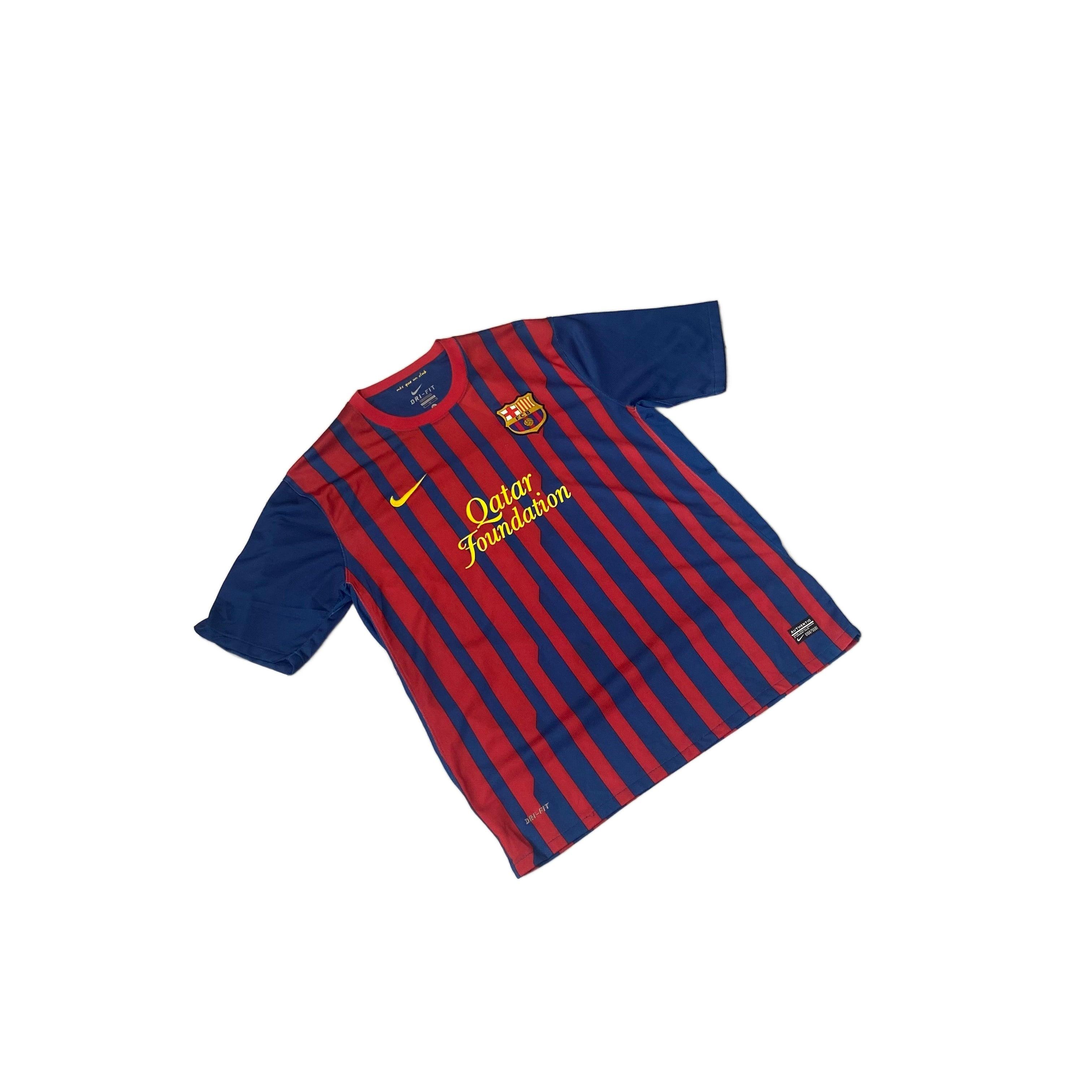 2011 - 12 Barcelona Home ‘Abidal’ Shirt - XL