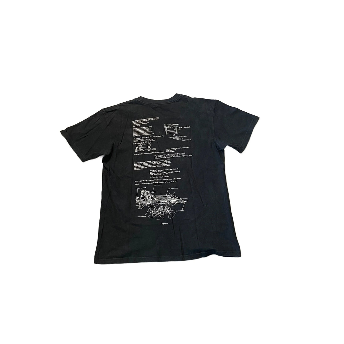 Black Supreme Tee - M