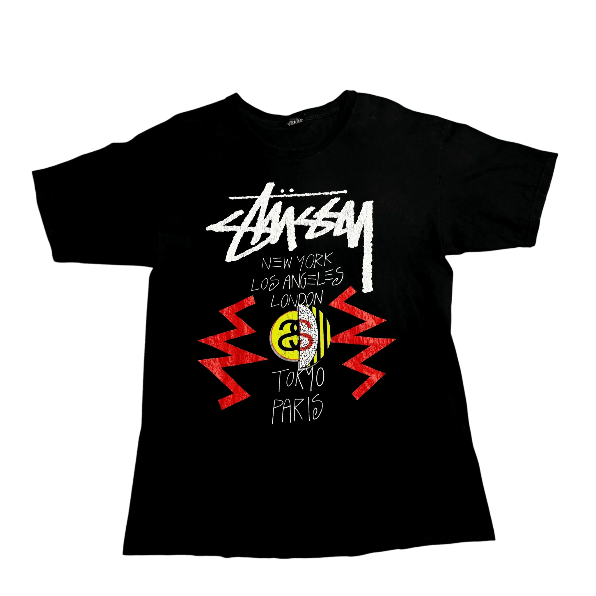 Black Stussy Tee - L
