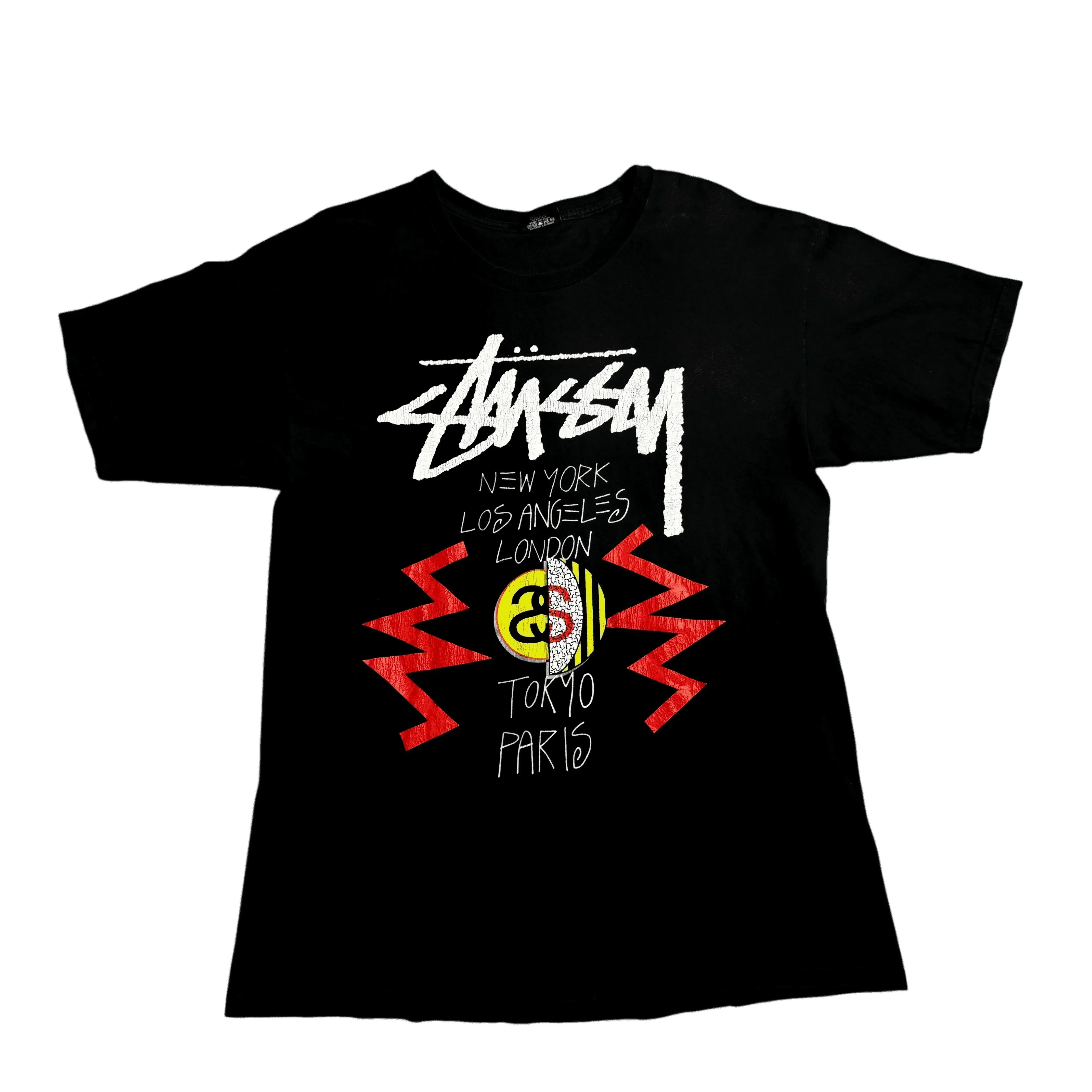 Black Stussy Tee - L