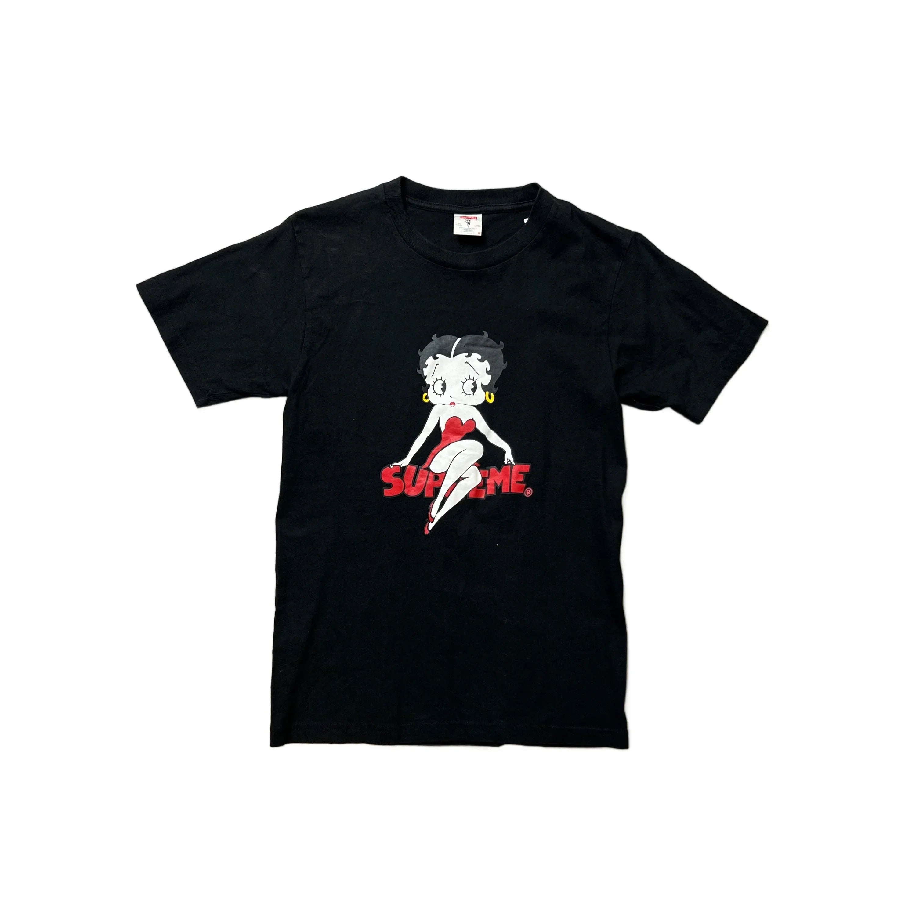 Black Supreme Betty Boop Tee - S